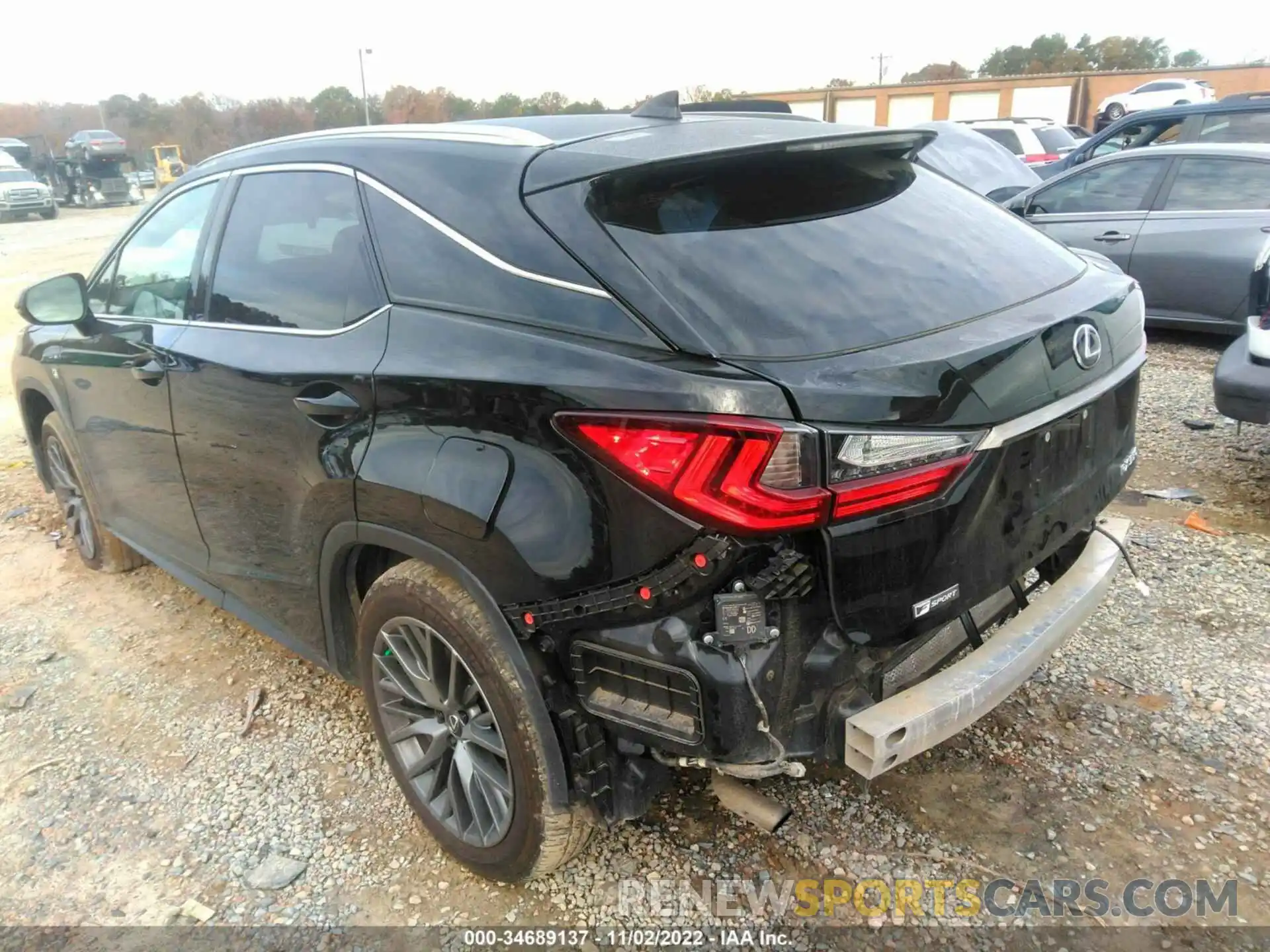 3 Photograph of a damaged car 2T2SZMDA0MC308057 LEXUS RX 2021