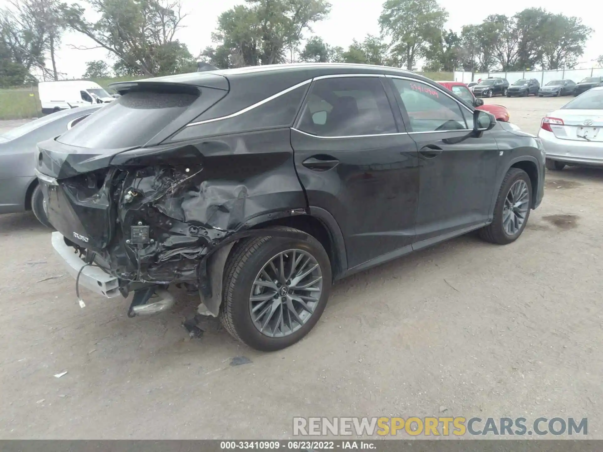 4 Photograph of a damaged car 2T2SZMDA1MC293195 LEXUS RX 2021