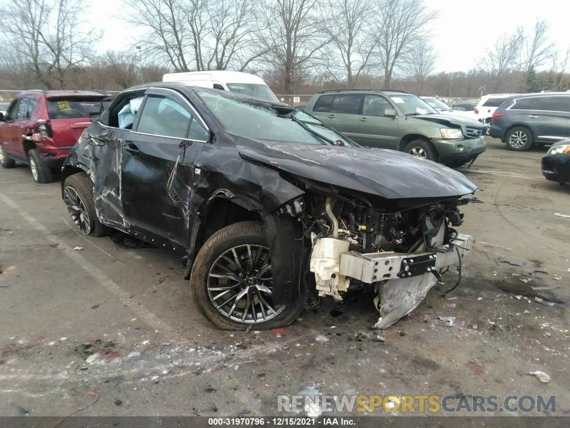 1 Photograph of a damaged car 2T2SZMDA4MC292011 LEXUS RX 2021