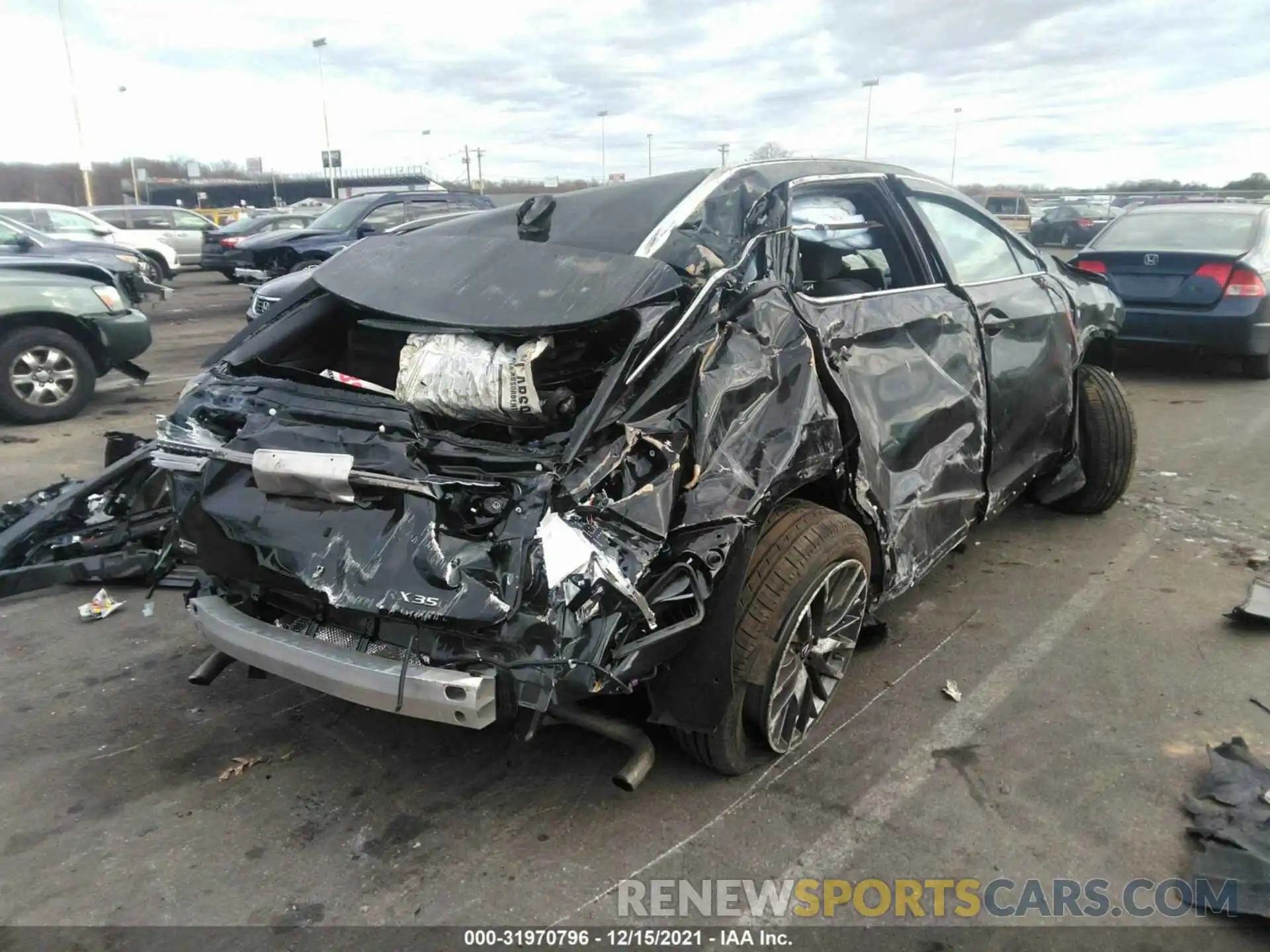 4 Photograph of a damaged car 2T2SZMDA4MC292011 LEXUS RX 2021