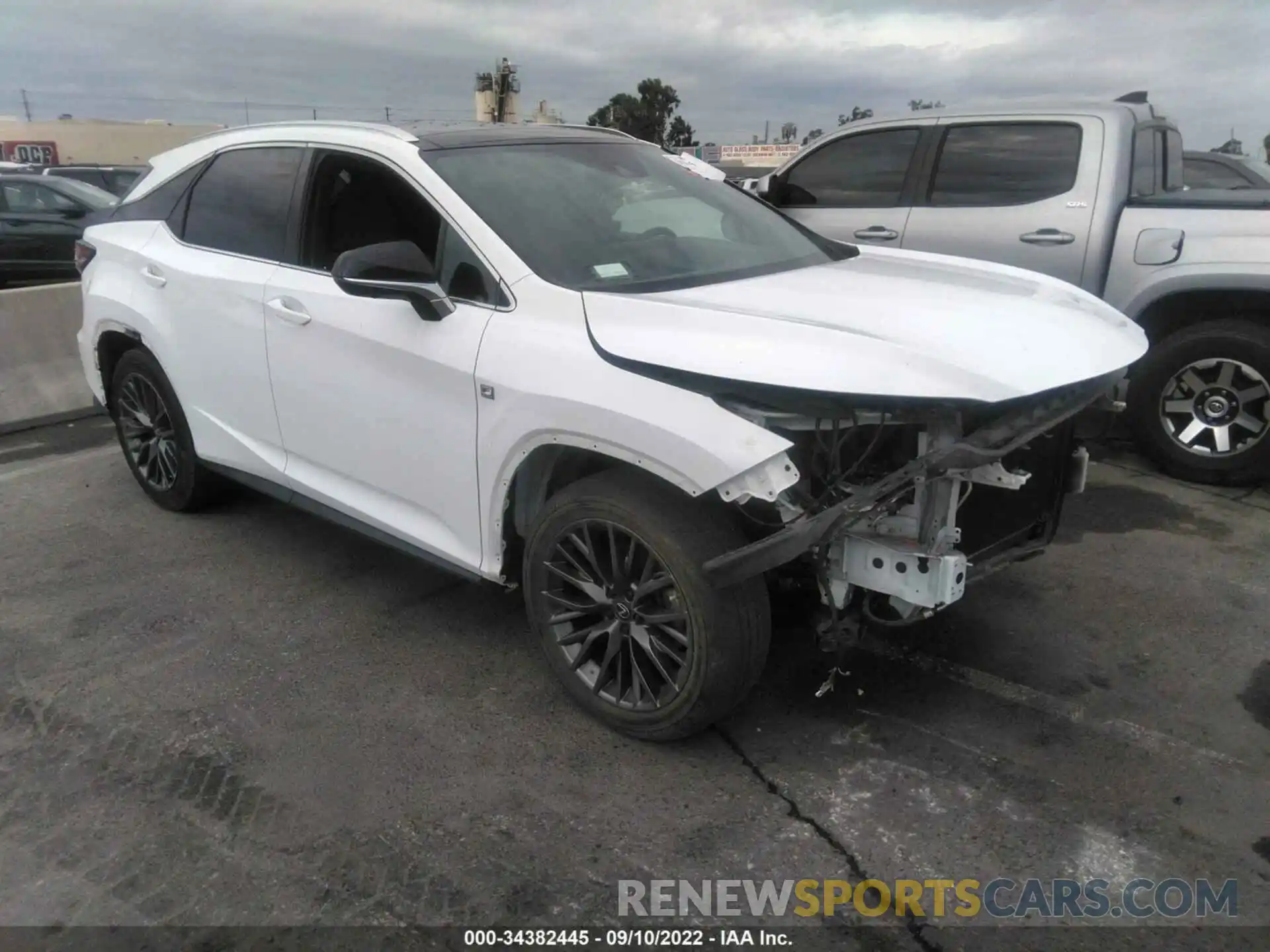 1 Photograph of a damaged car 2T2YZMDA1MC265309 LEXUS RX 2021