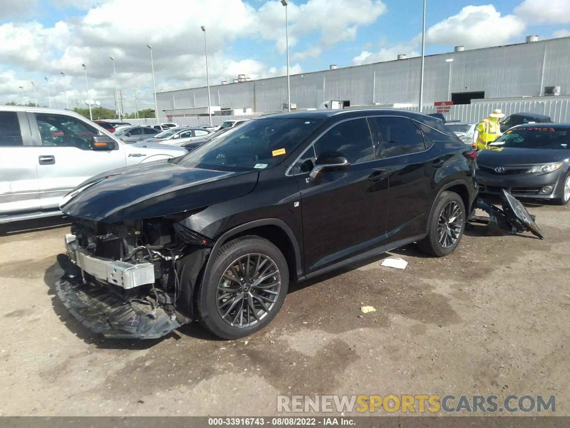 2 Photograph of a damaged car 2T2YZMDA5MC280041 LEXUS RX 2021