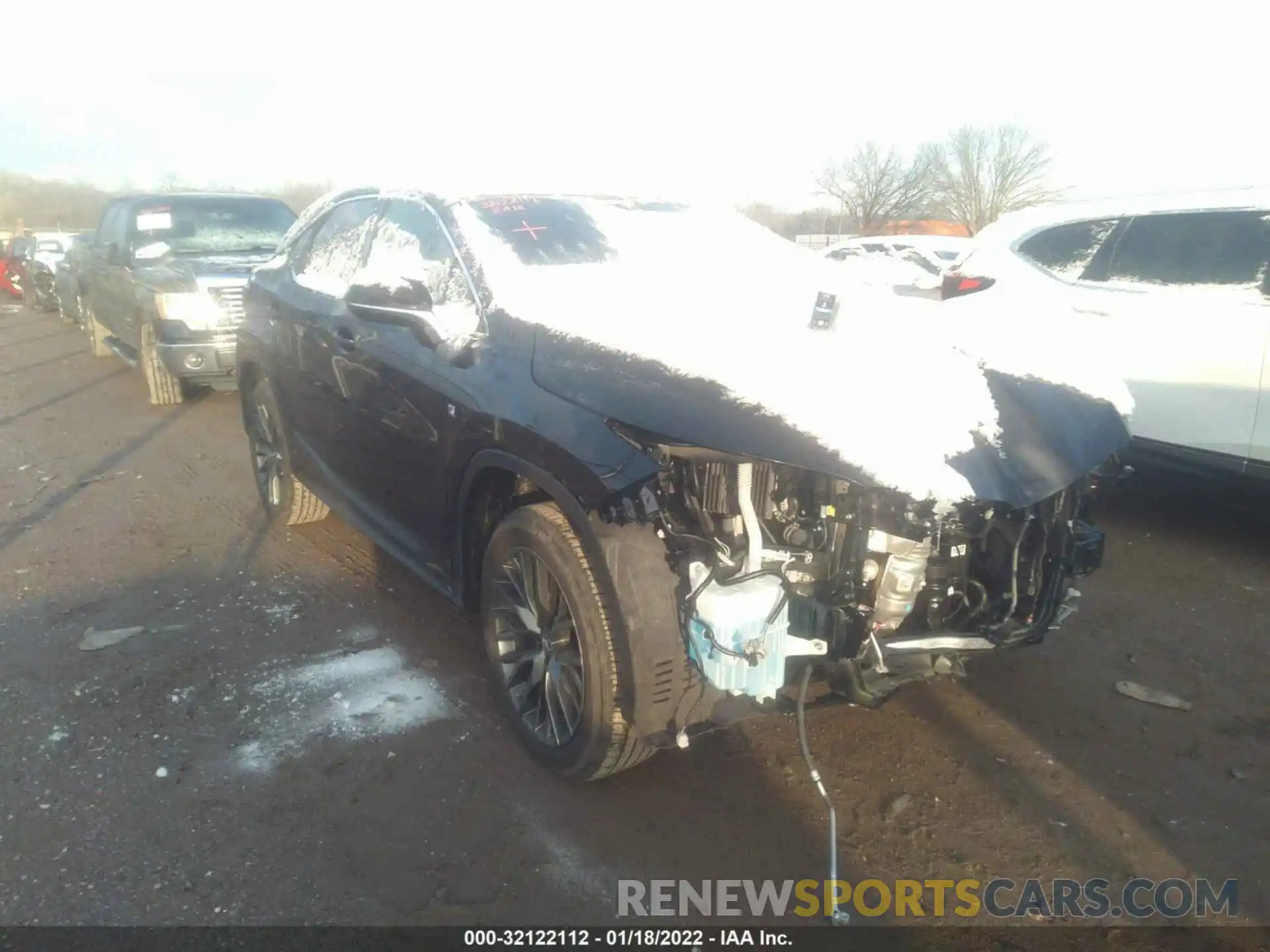 1 Photograph of a damaged car 2T2YZMDA5MC296398 LEXUS RX 2021