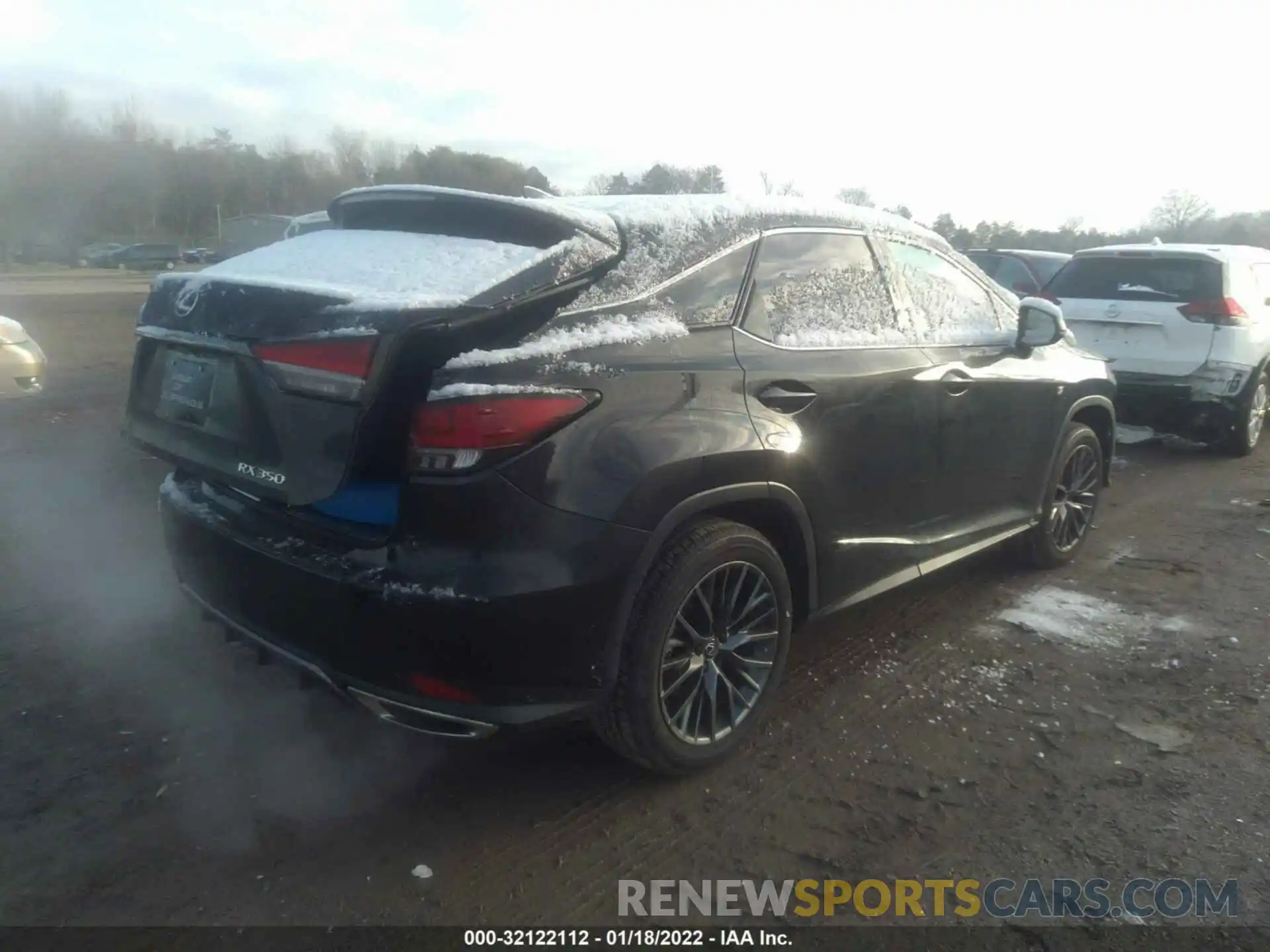 4 Photograph of a damaged car 2T2YZMDA5MC296398 LEXUS RX 2021