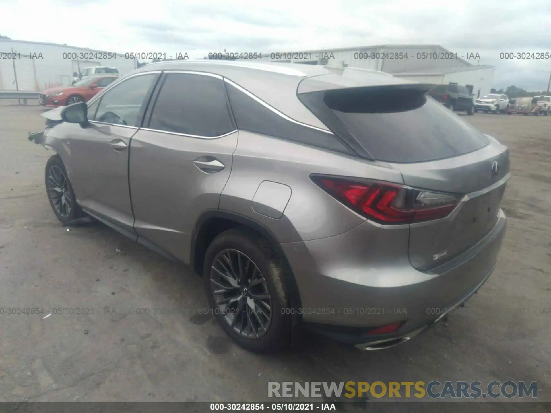 3 Photograph of a damaged car 2T2YZMDAXMC271240 LEXUS RX 2021