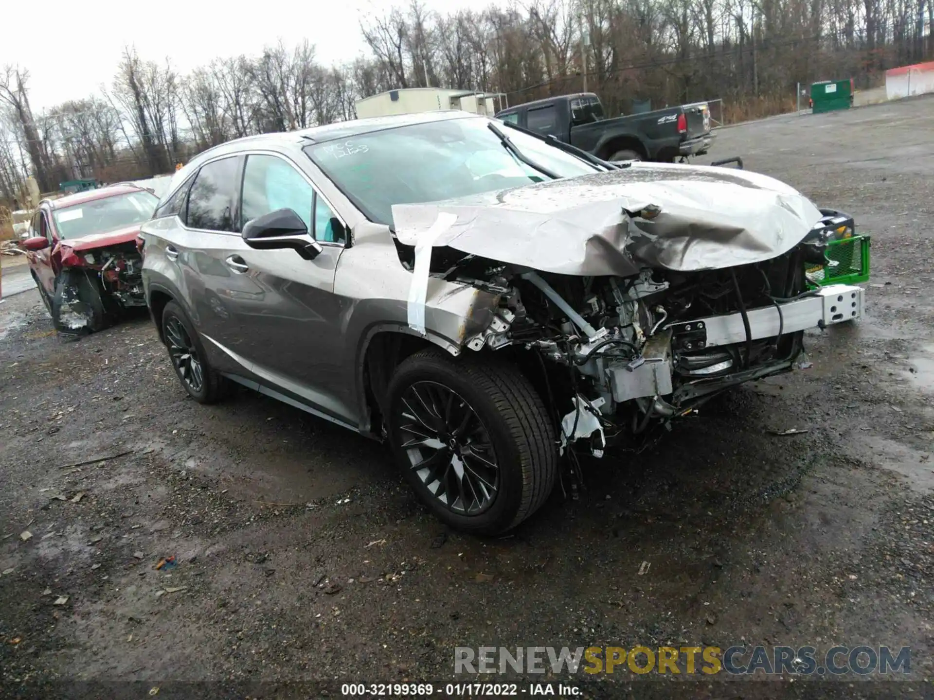 1 Photograph of a damaged car 2T2YZMDAXMC271268 LEXUS RX 2021