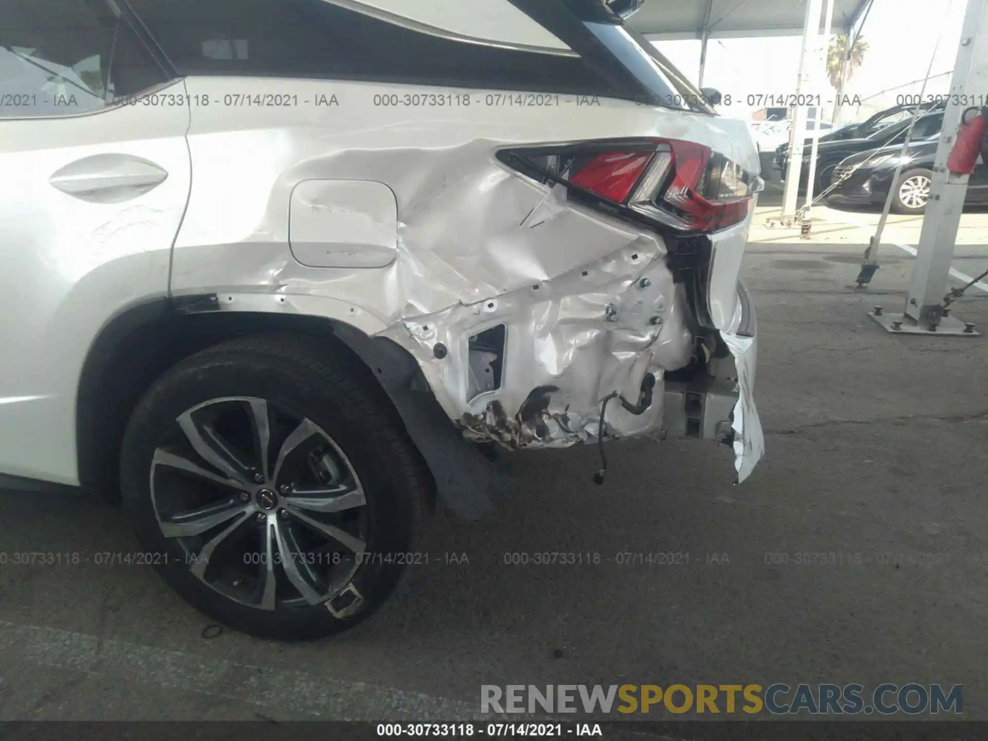 6 Photograph of a damaged car JTJHZKEA1M2021422 LEXUS RX 2021