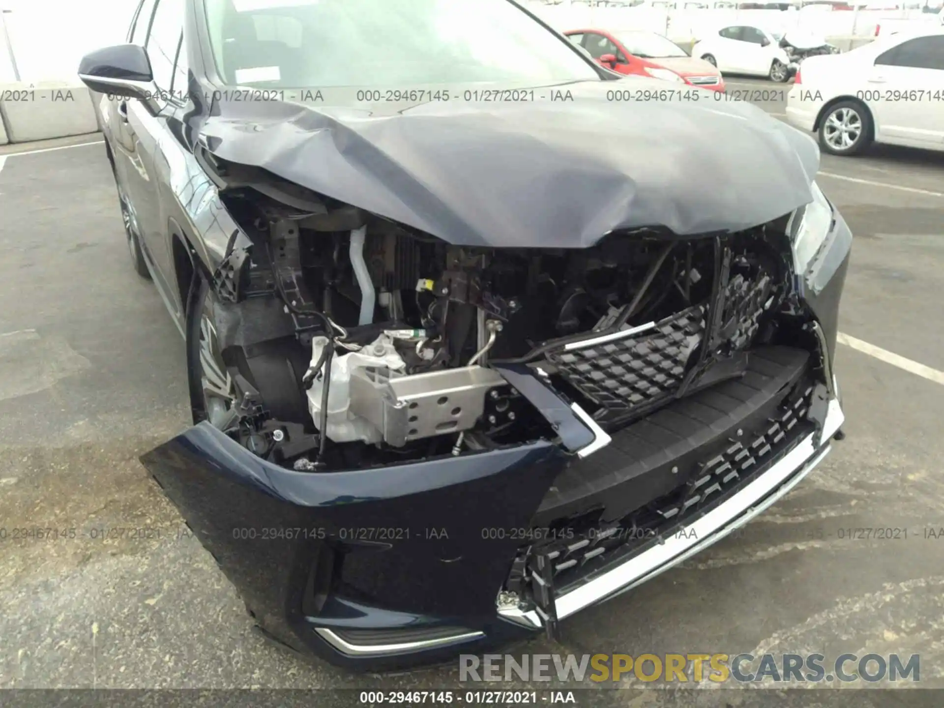 6 Photograph of a damaged car JTJHZKEA4M2019728 LEXUS RX 2021