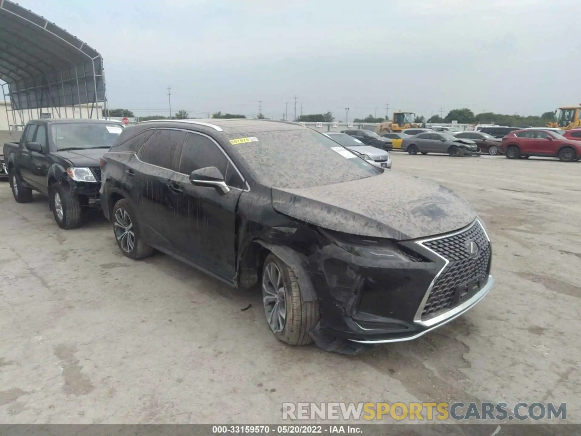 1 Photograph of a damaged car JTJHZKEA8M2018646 LEXUS RX 2021