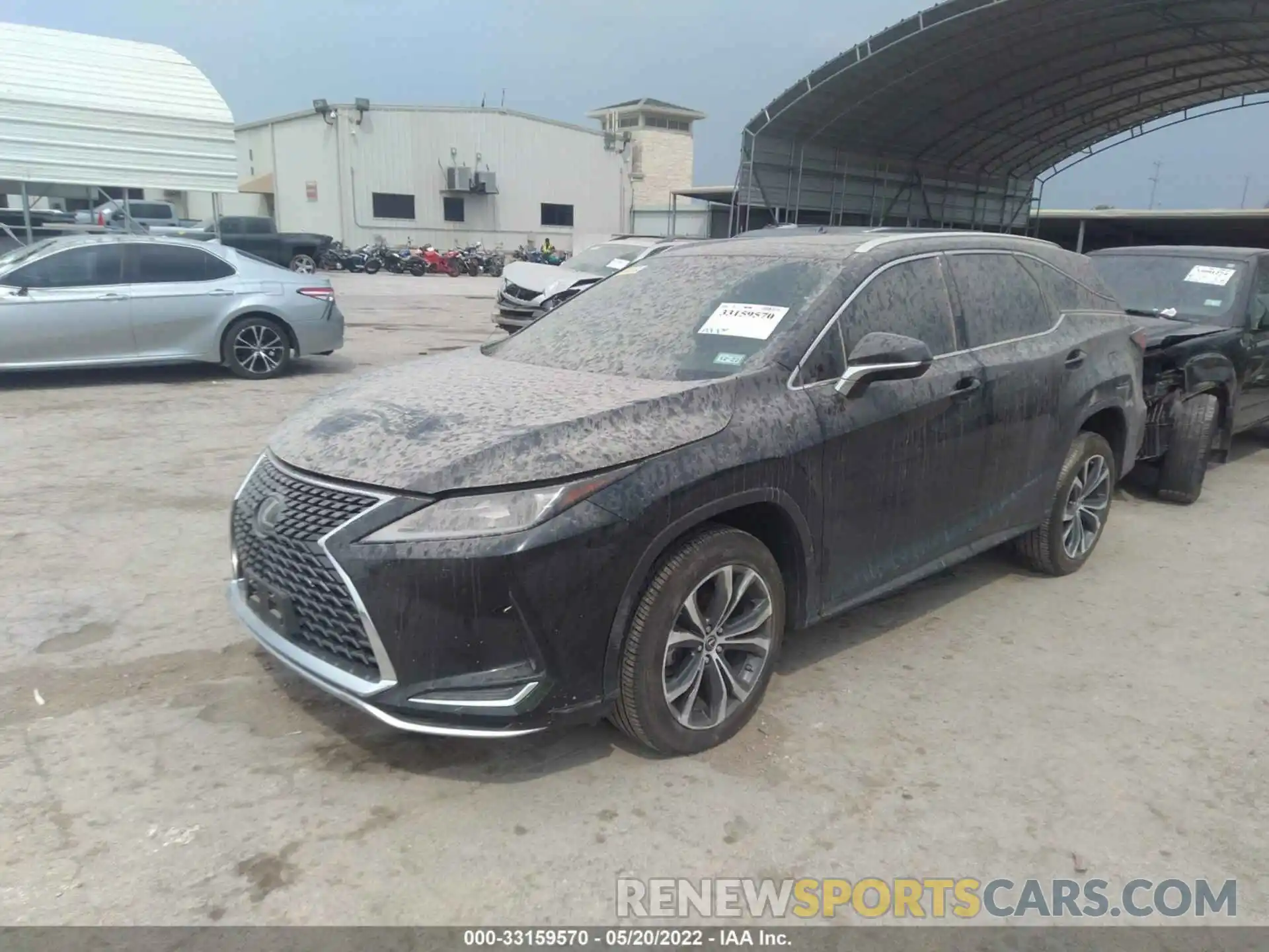 2 Photograph of a damaged car JTJHZKEA8M2018646 LEXUS RX 2021