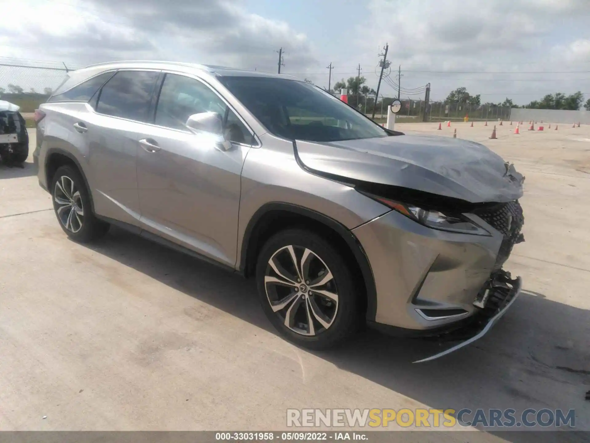 1 Photograph of a damaged car JTJHZKEAXM2022486 LEXUS RX 2021