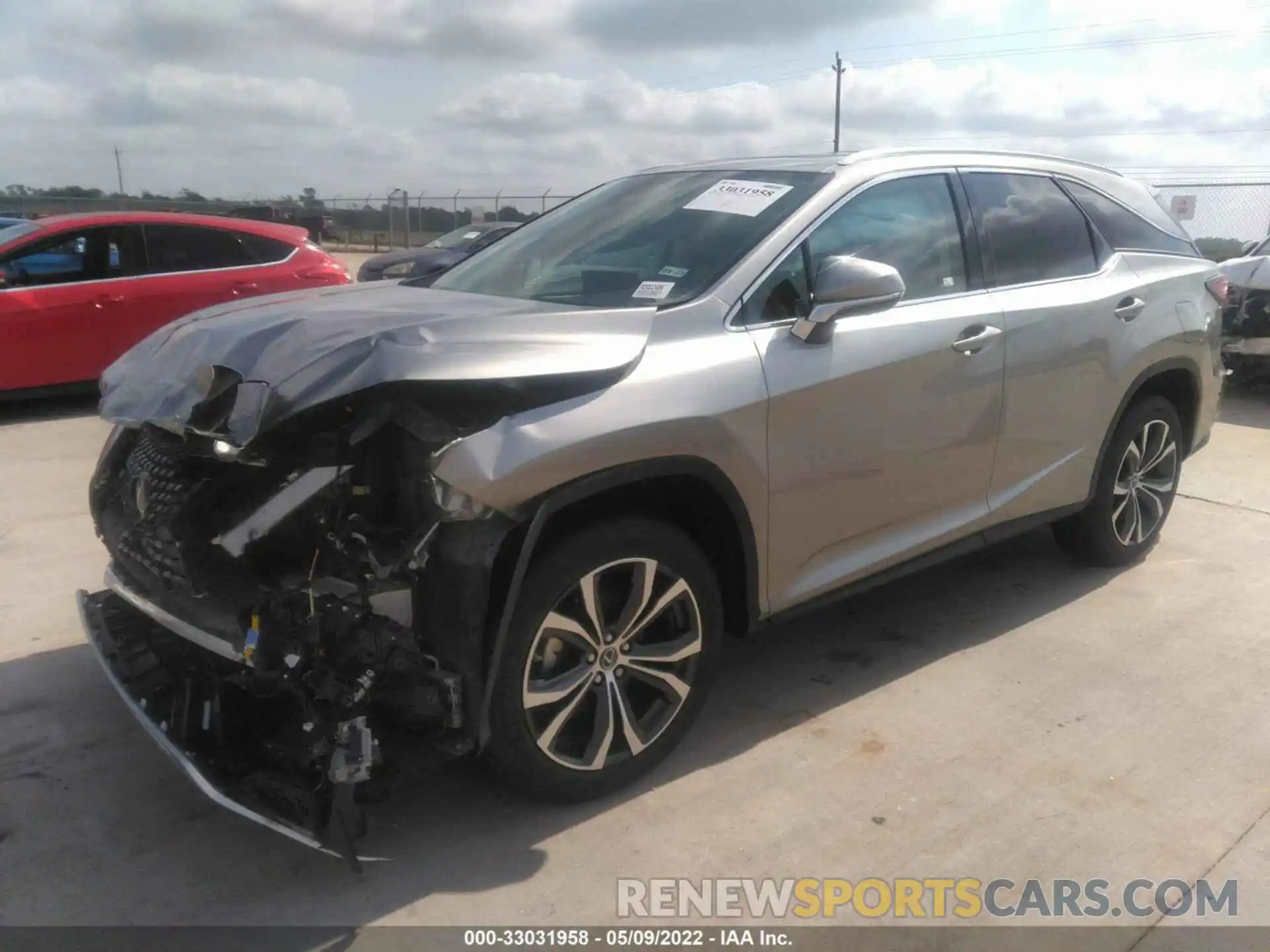 2 Photograph of a damaged car JTJHZKEAXM2022486 LEXUS RX 2021