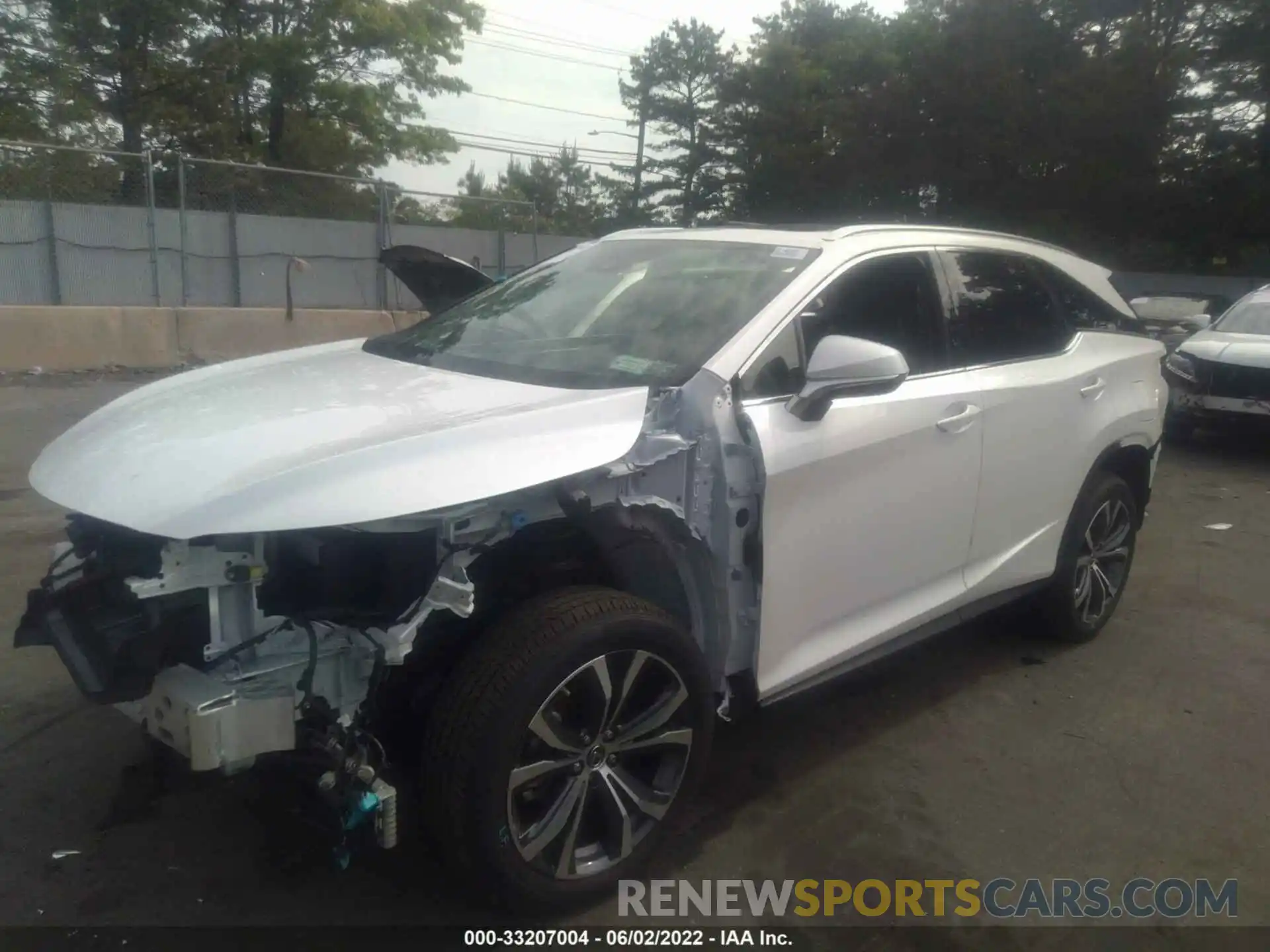 2 Photograph of a damaged car JTJHZKFA1M2032824 LEXUS RX 2021