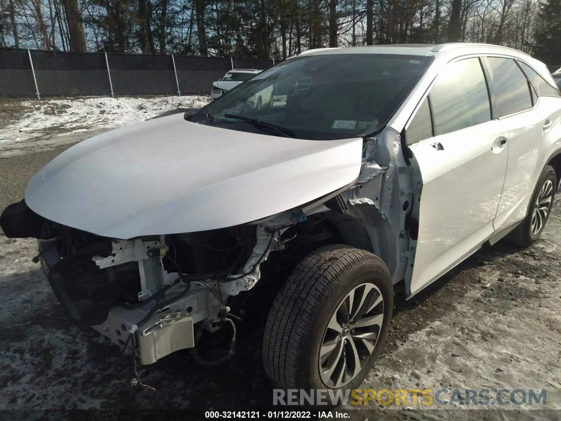 2 Photograph of a damaged car JTJHZKFA6M2028400 LEXUS RX 2021