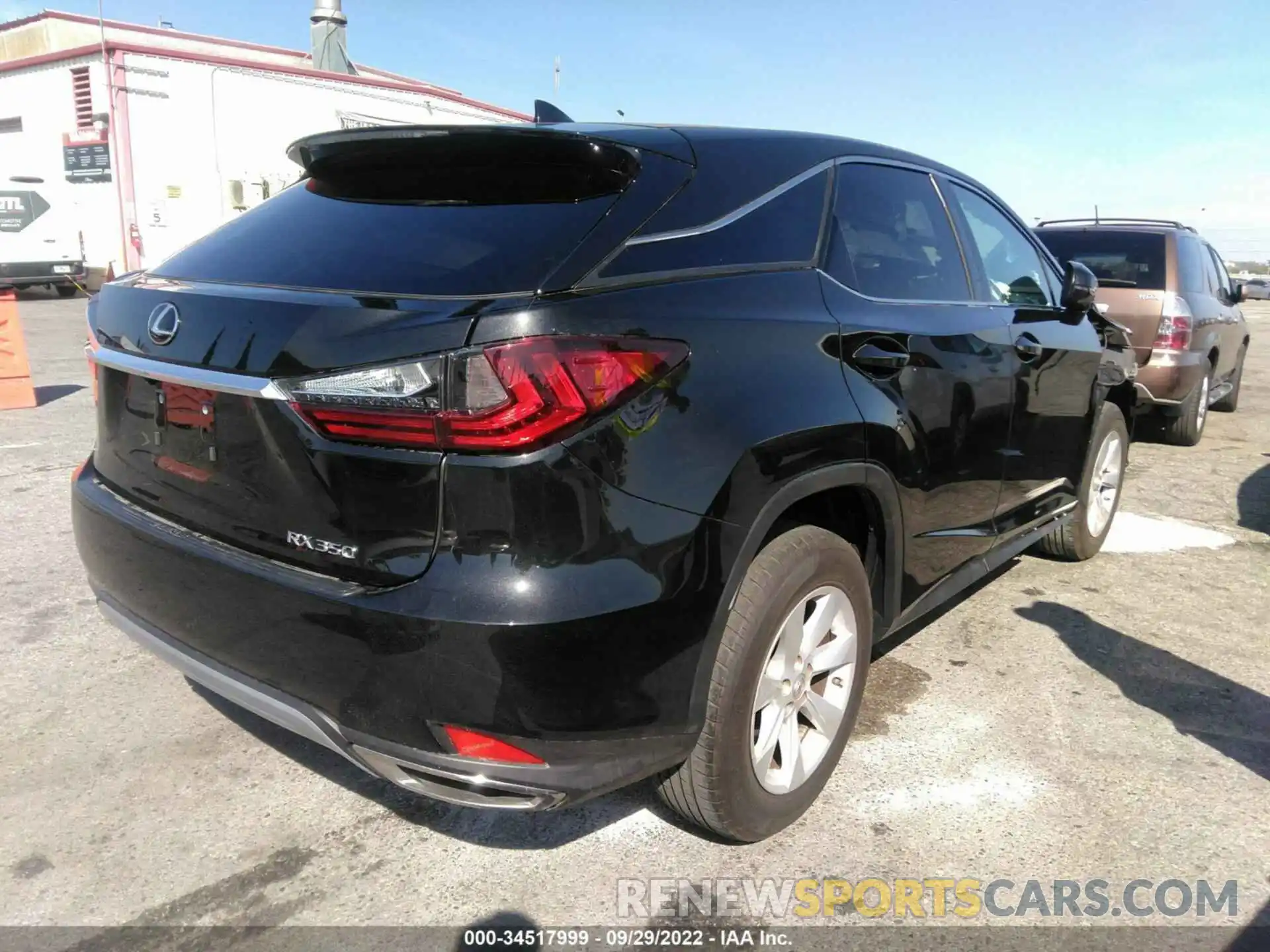 4 Photograph of a damaged car 2T2AZMAA1NC247657 LEXUS RX 2022