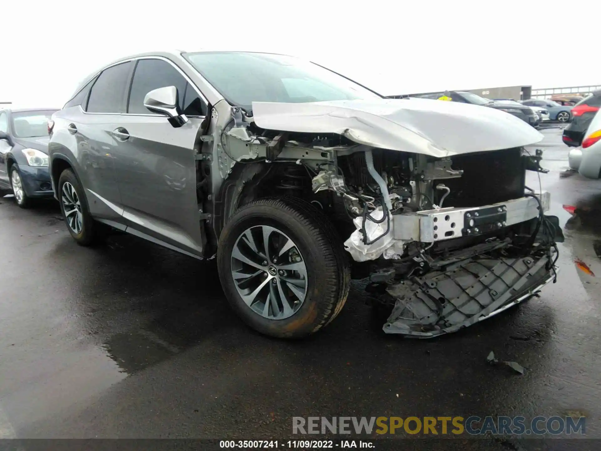 1 Photograph of a damaged car 2T2AZMAA3NC237258 LEXUS RX 2022