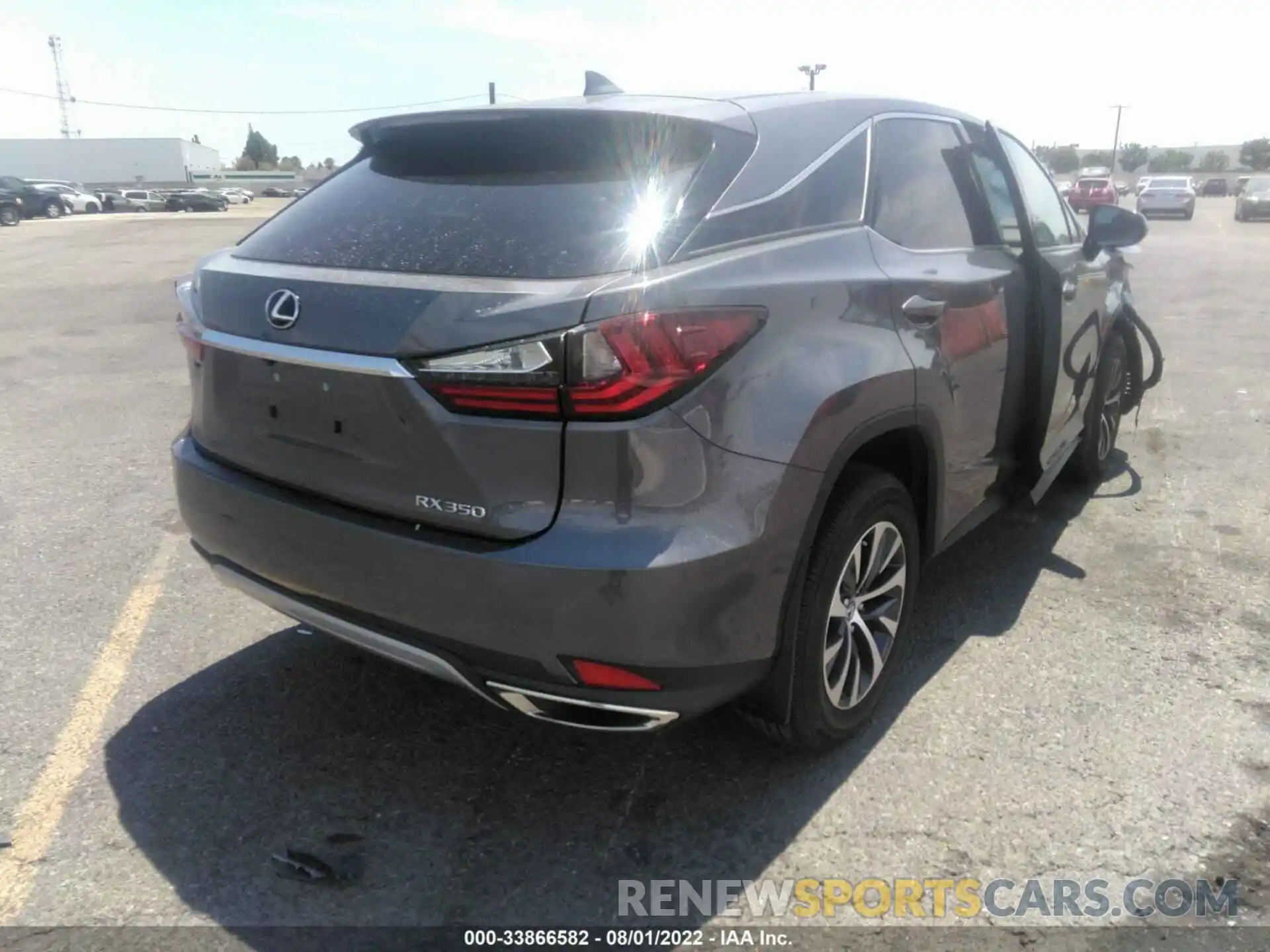 4 Photograph of a damaged car 2T2AZMAA4NC234434 LEXUS RX 2022