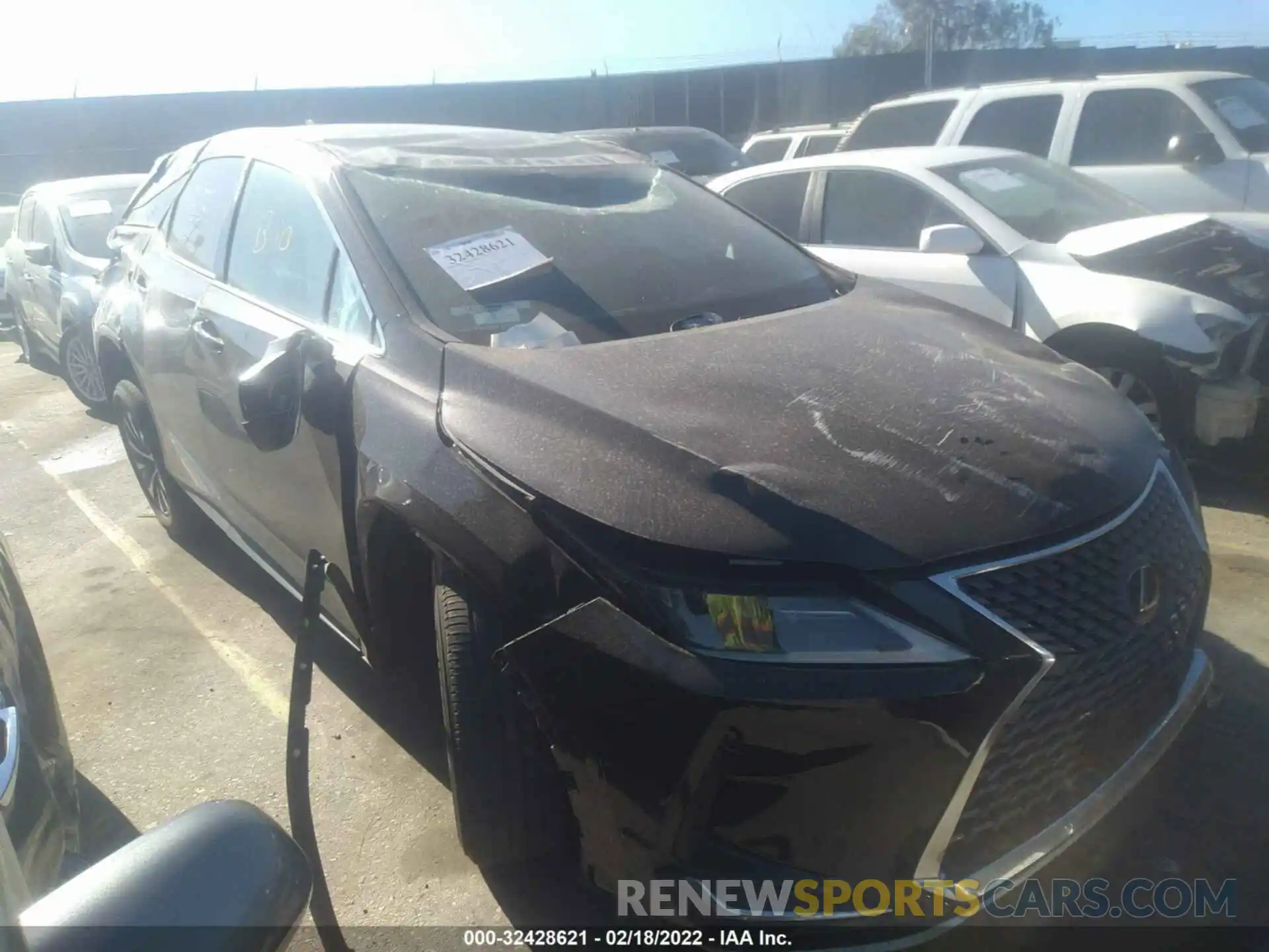 1 Photograph of a damaged car 2T2AZMAA9NC221100 LEXUS RX 2022