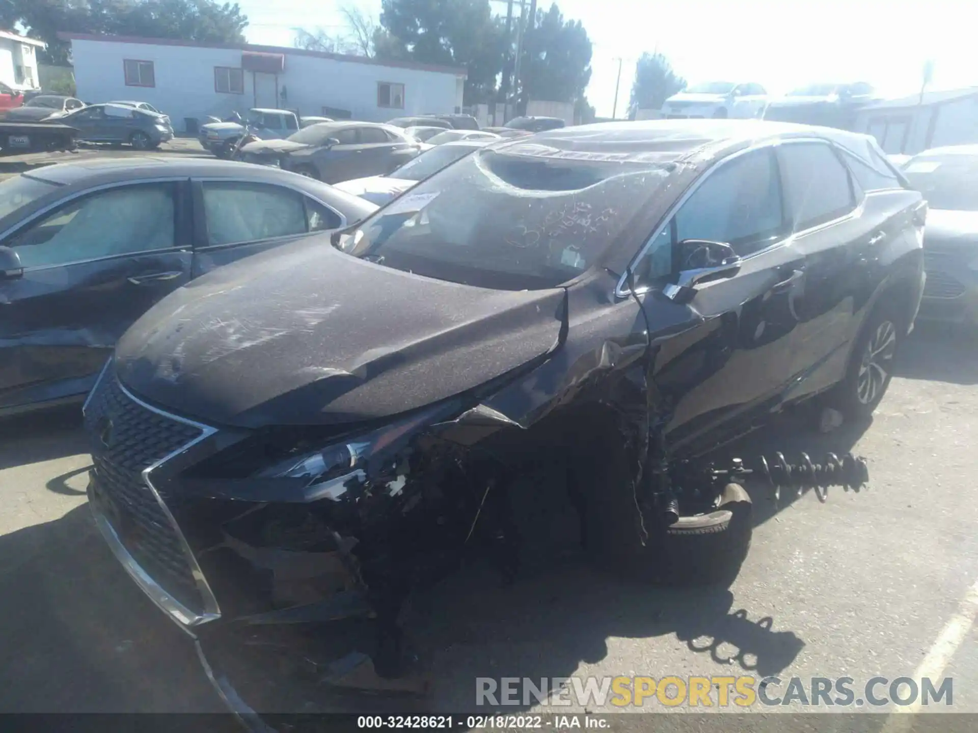 2 Photograph of a damaged car 2T2AZMAA9NC221100 LEXUS RX 2022