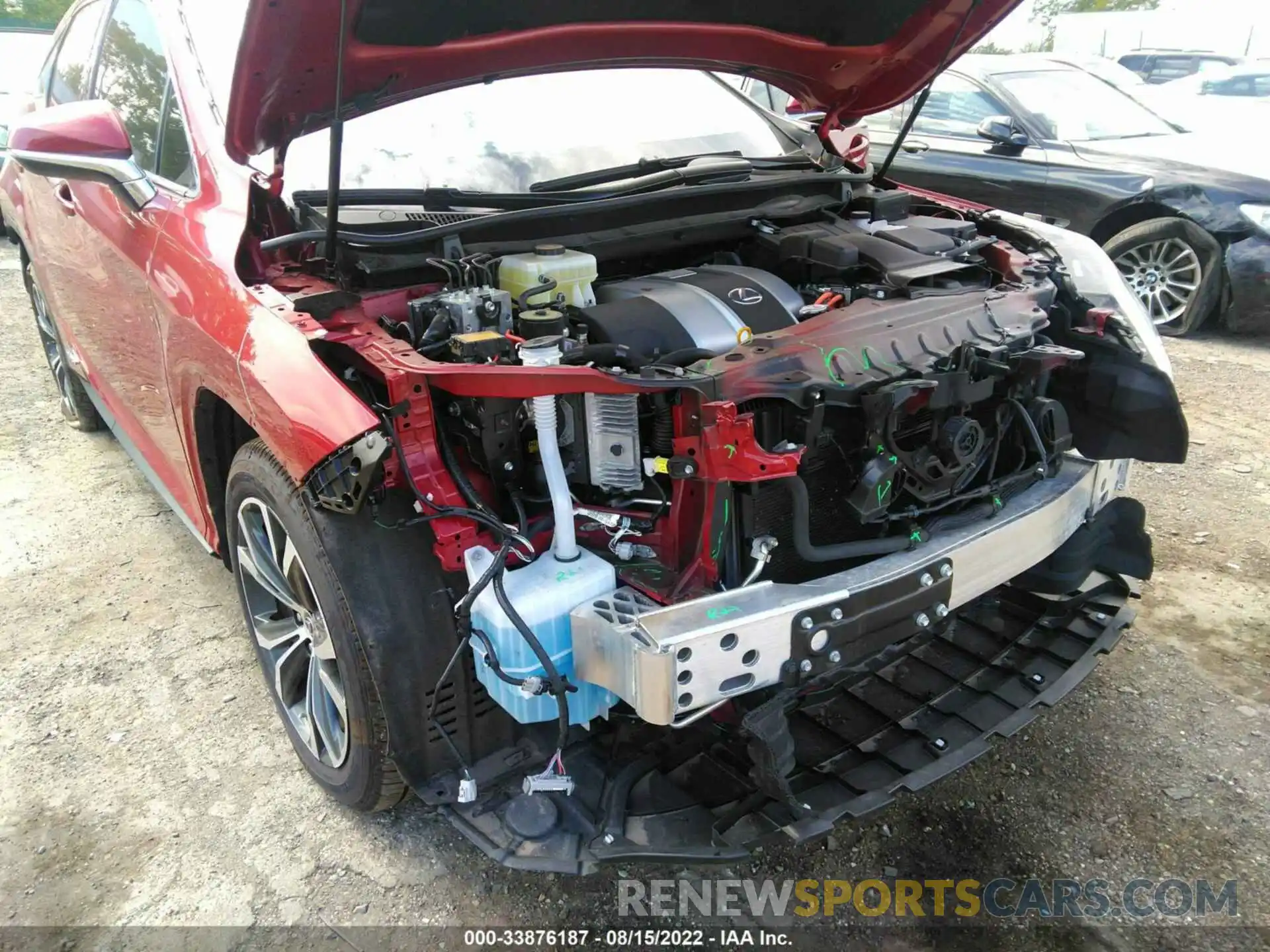 6 Photograph of a damaged car 2T2HGMDA6NC073553 LEXUS RX 2022