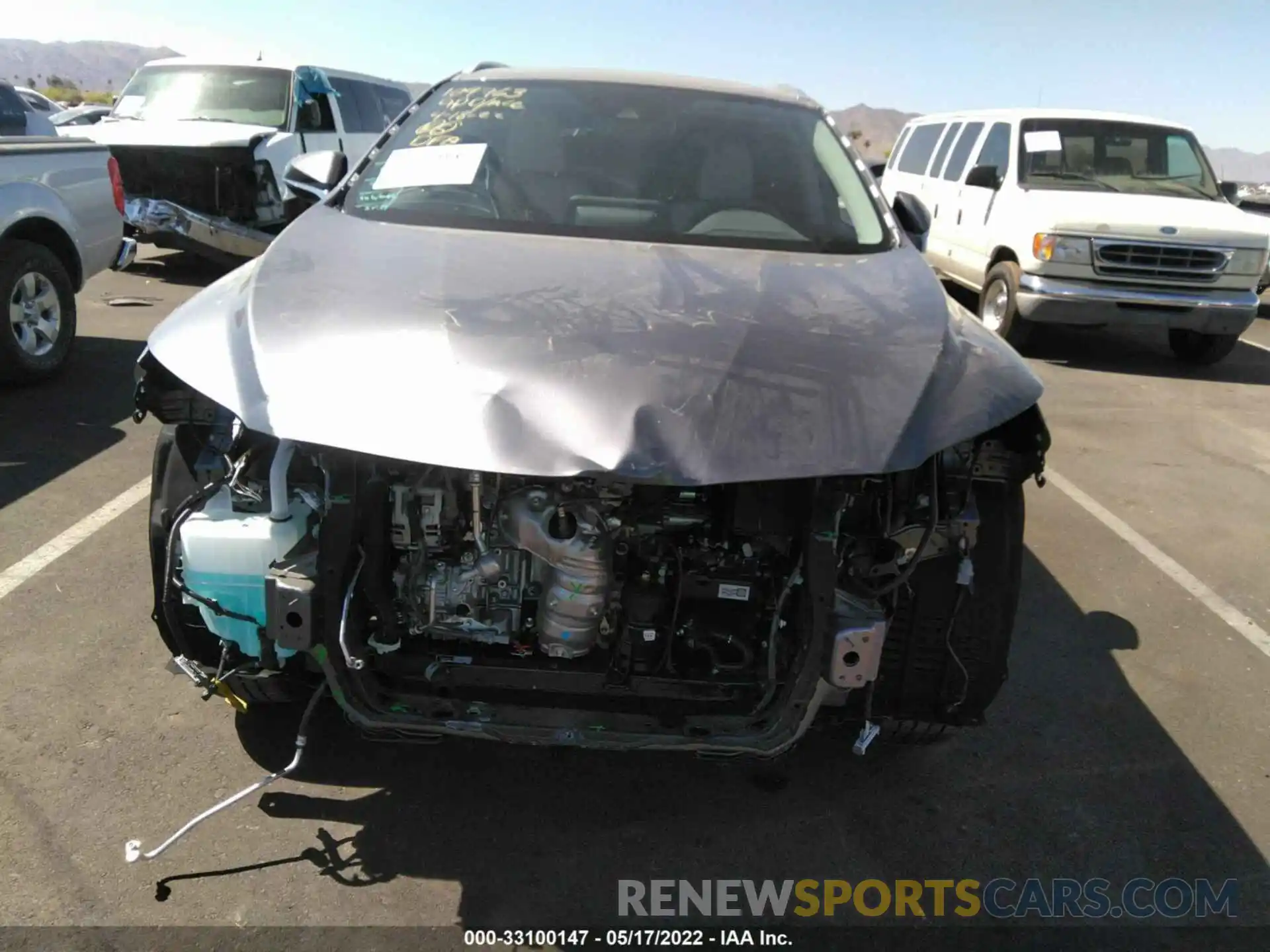 6 Photograph of a damaged car 2T2HZMAA2NC240523 LEXUS RX 2022