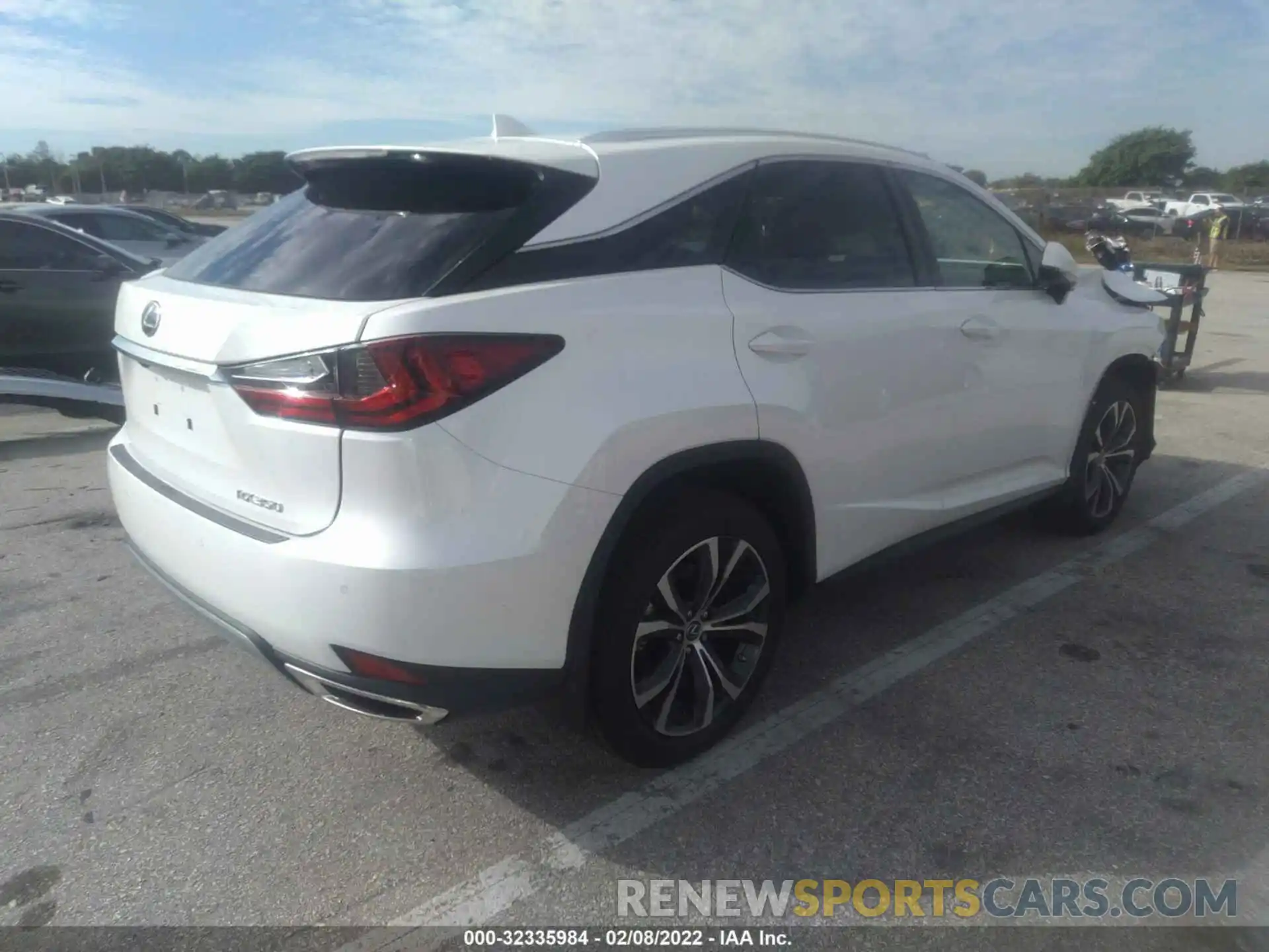 4 Photograph of a damaged car 2T2HZMAA5NC232562 LEXUS RX 2022