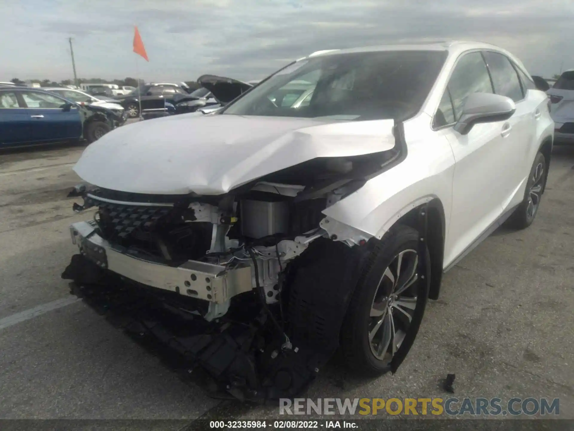 6 Photograph of a damaged car 2T2HZMAA5NC232562 LEXUS RX 2022