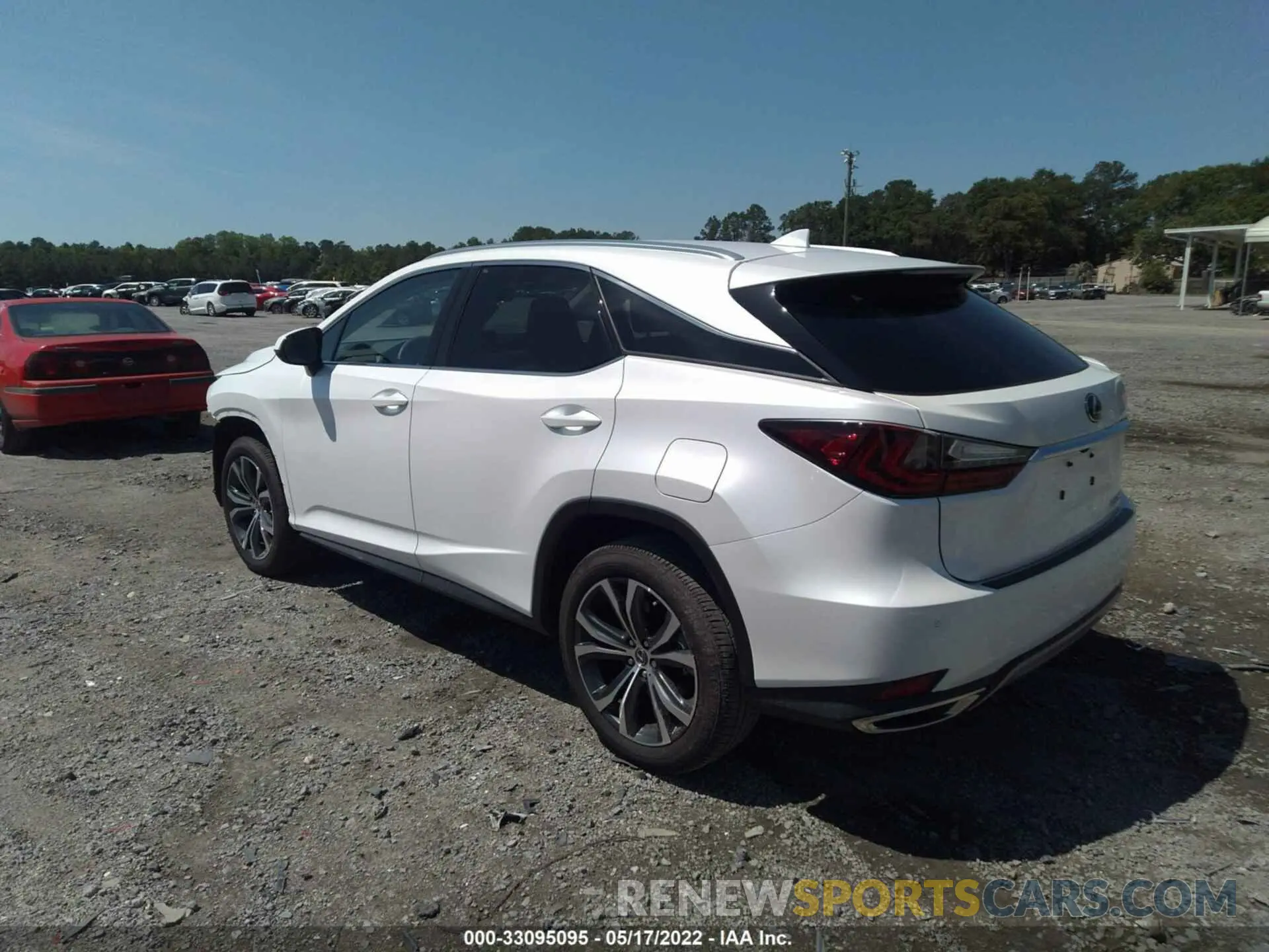3 Photograph of a damaged car 2T2HZMAA5NC235381 LEXUS RX 2022