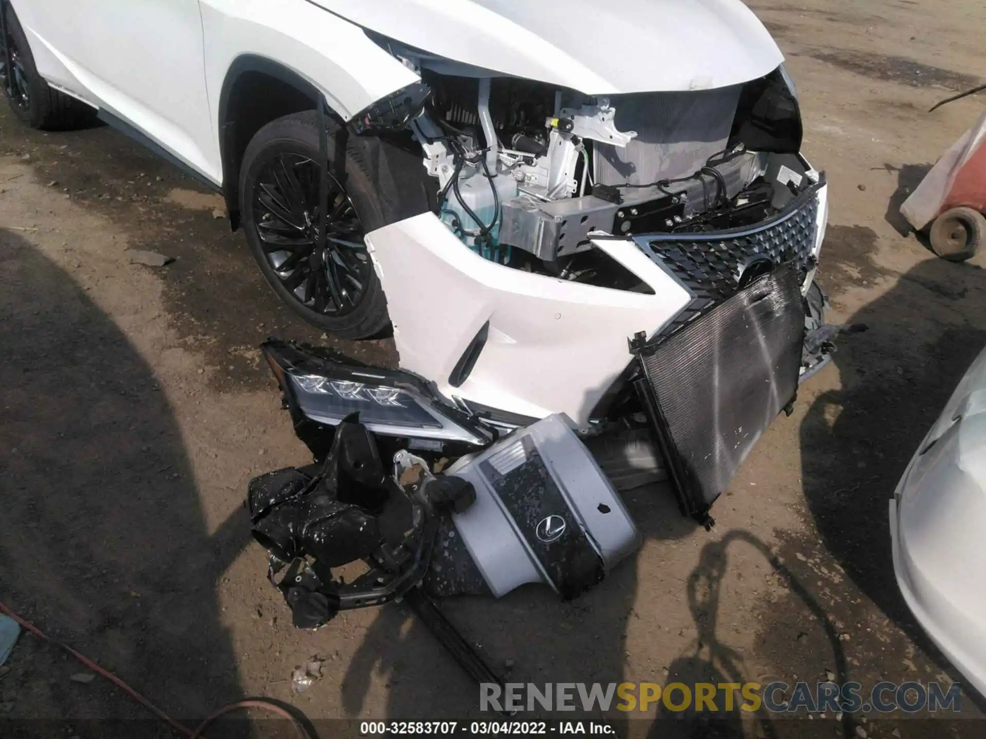 12 Photograph of a damaged car 2T2HZMDA1NC324926 LEXUS RX 2022