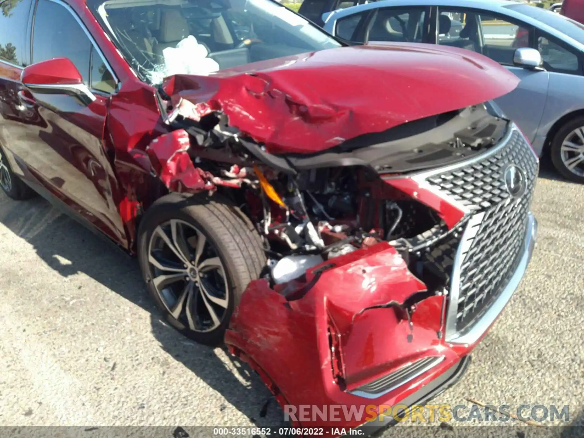 6 Photograph of a damaged car 2T2HZMDA2NC335448 LEXUS RX 2022