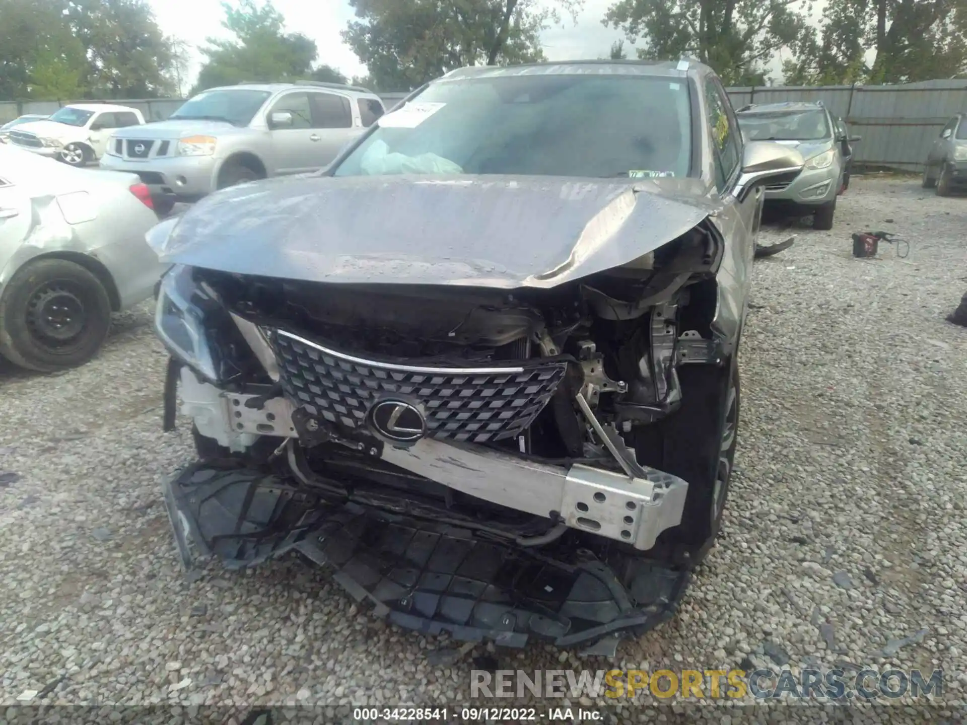 6 Photograph of a damaged car 2T2HZMDA3NC328749 LEXUS RX 2022