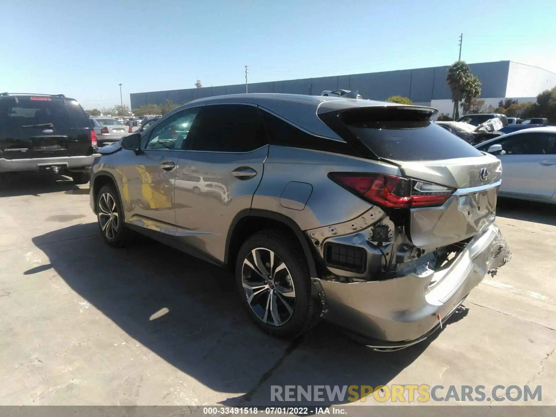 3 Photograph of a damaged car 2T2HZMDA3NC347656 LEXUS RX 2022