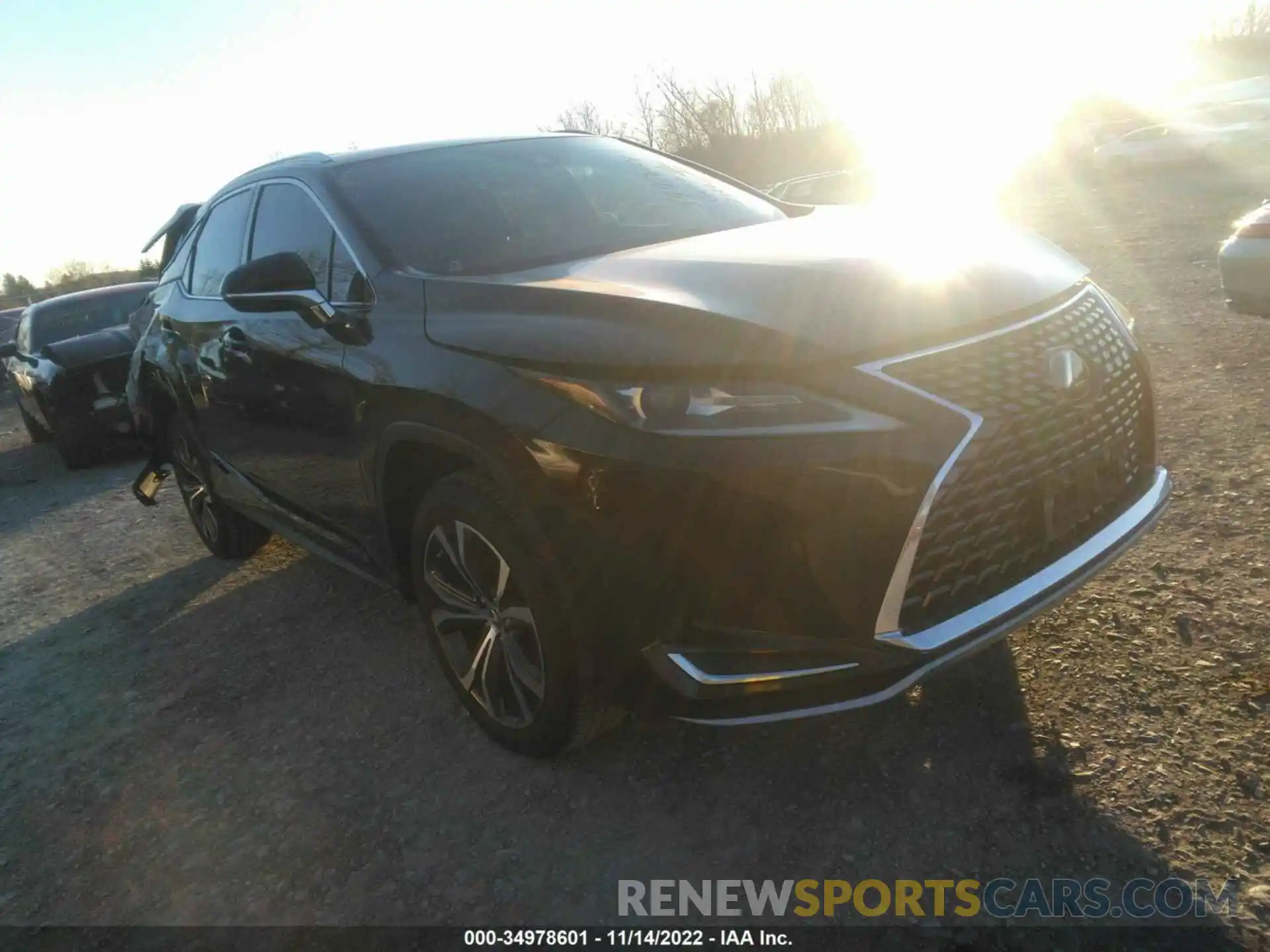 1 Photograph of a damaged car 2T2HZMDA3NC362805 LEXUS RX 2022