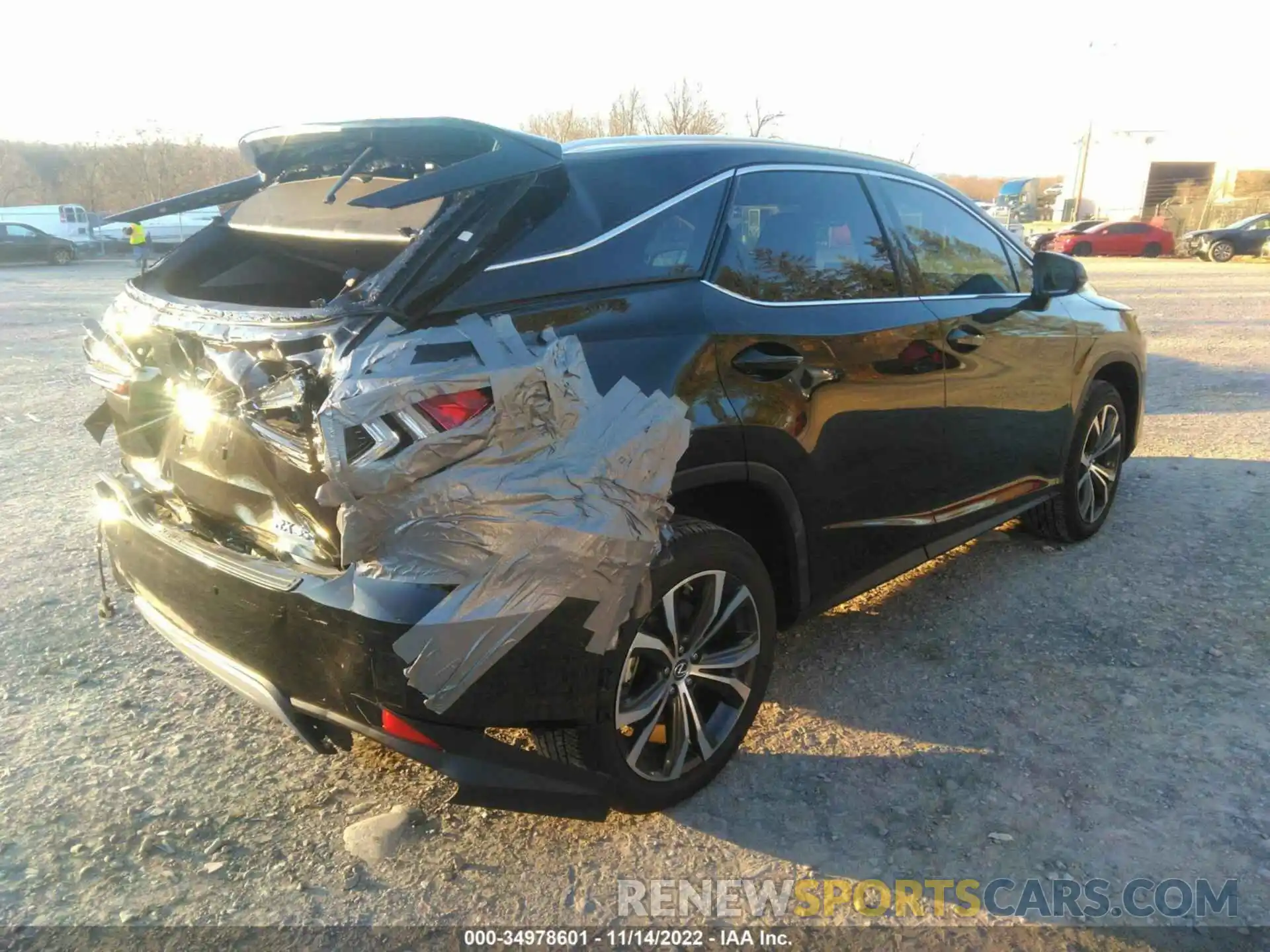 4 Photograph of a damaged car 2T2HZMDA3NC362805 LEXUS RX 2022