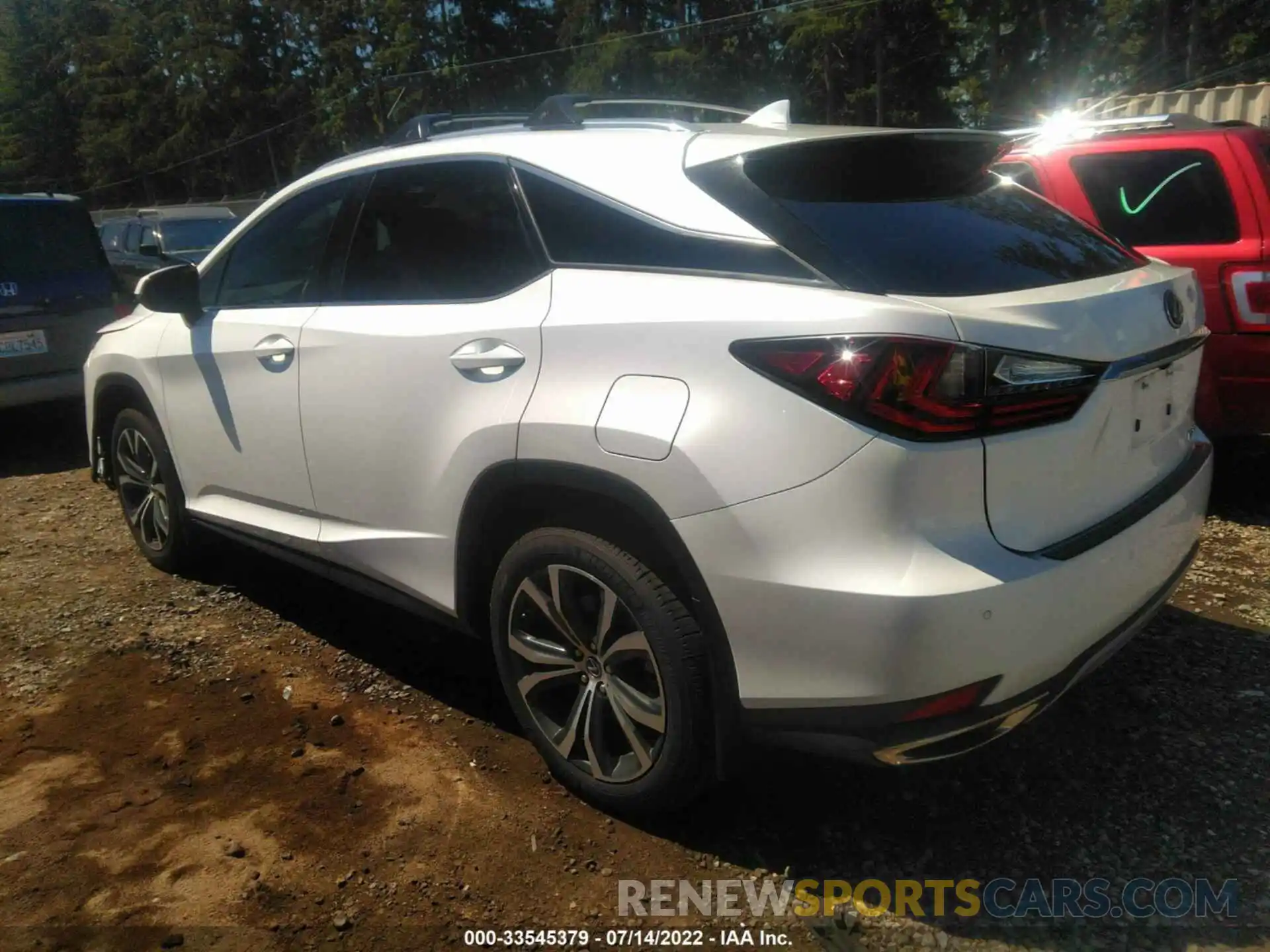 3 Photograph of a damaged car 2T2HZMDA5NC314478 LEXUS RX 2022