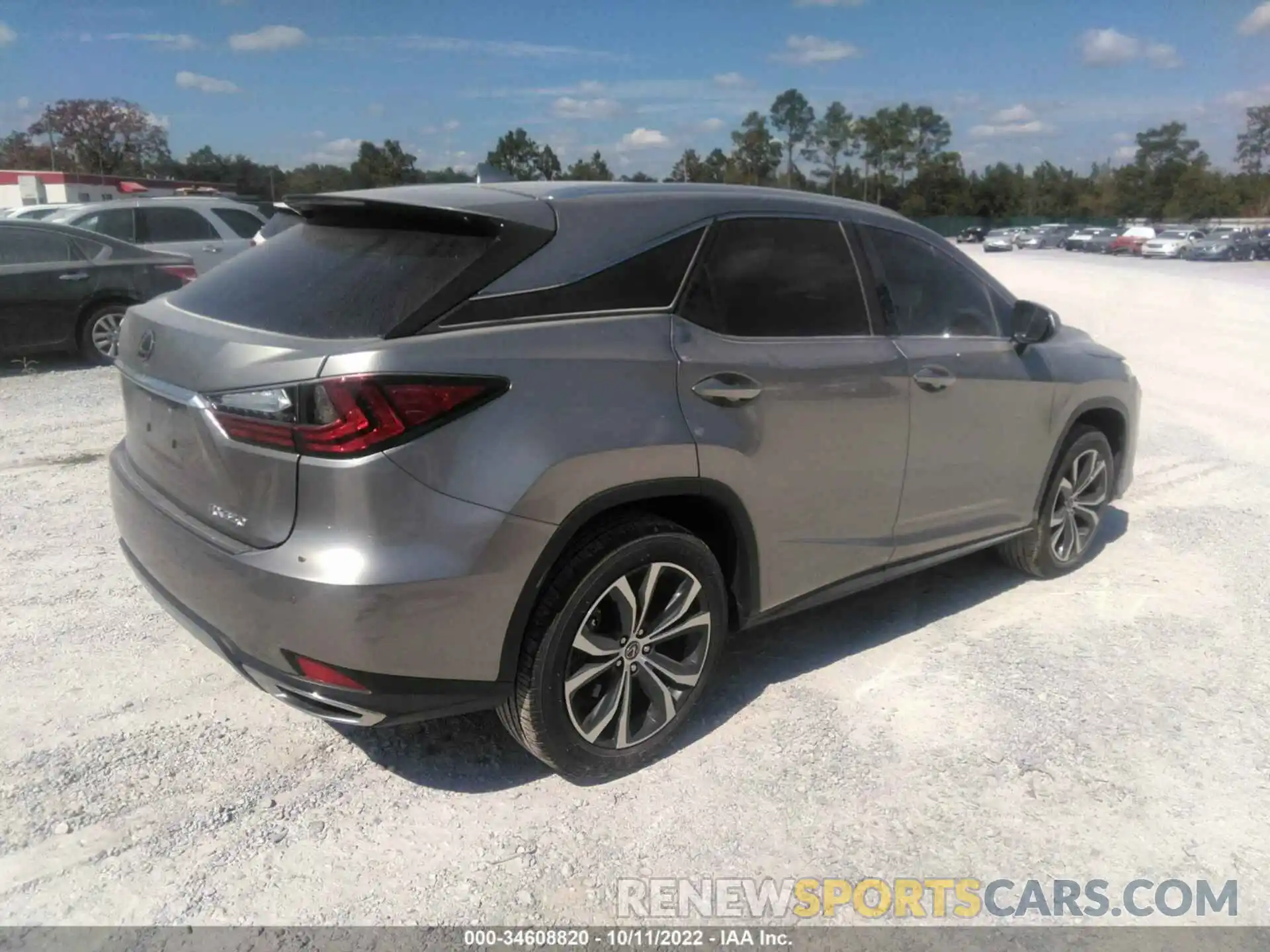 4 Photograph of a damaged car 2T2HZMDA5NC317431 LEXUS RX 2022