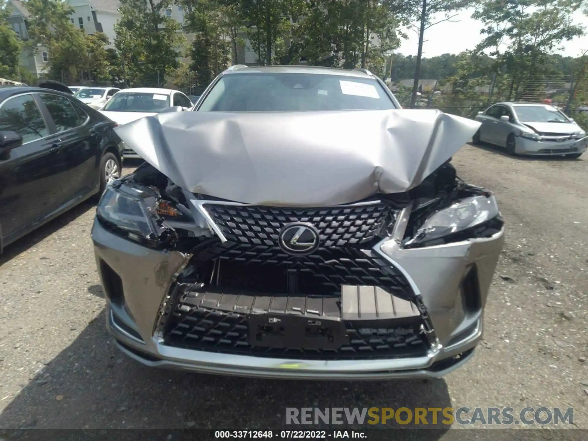 6 Photograph of a damaged car 2T2HZMDA9NC337469 LEXUS RX 2022