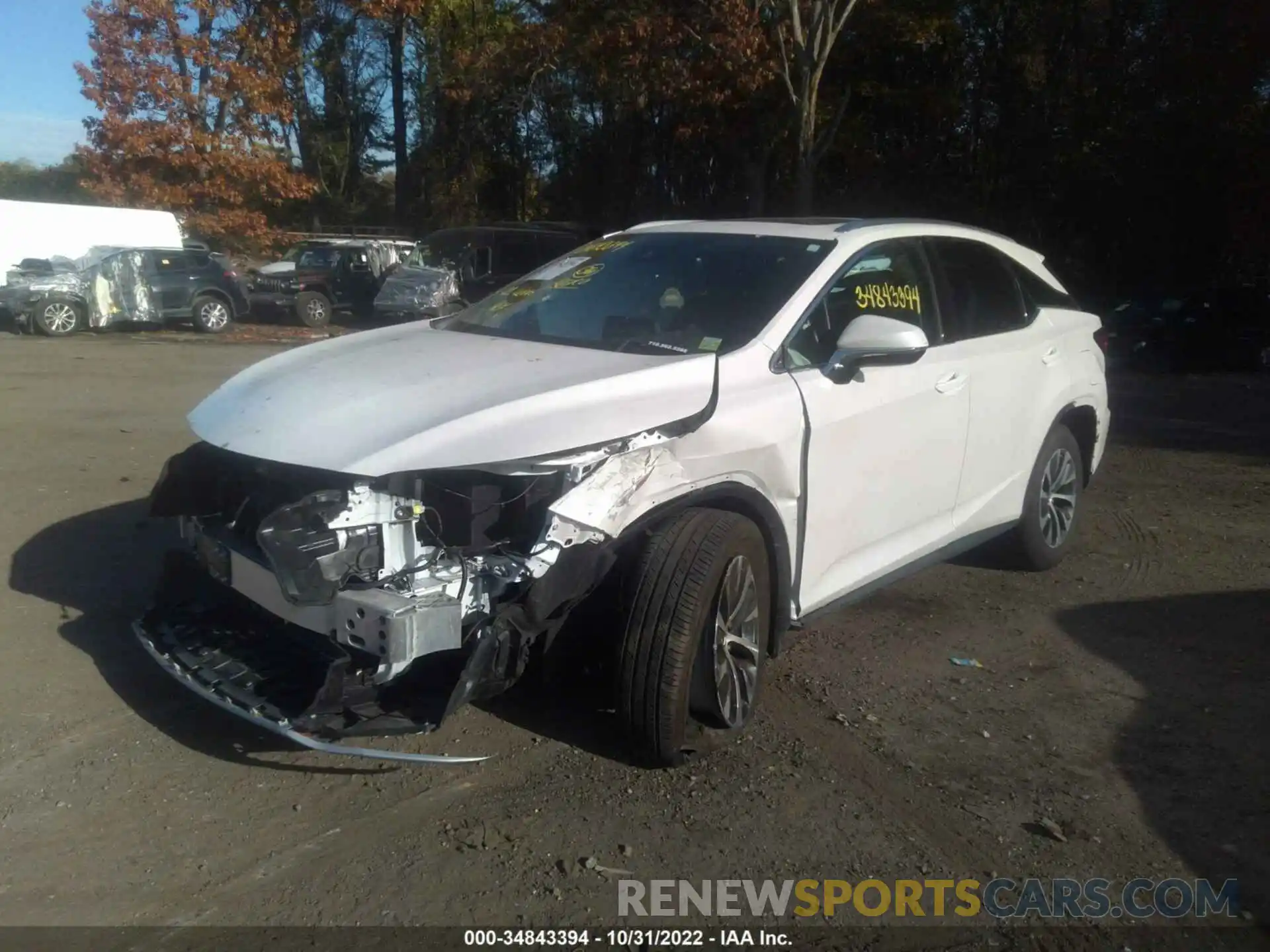 6 Photograph of a damaged car 2T2HZMDAXNC348738 LEXUS RX 2022