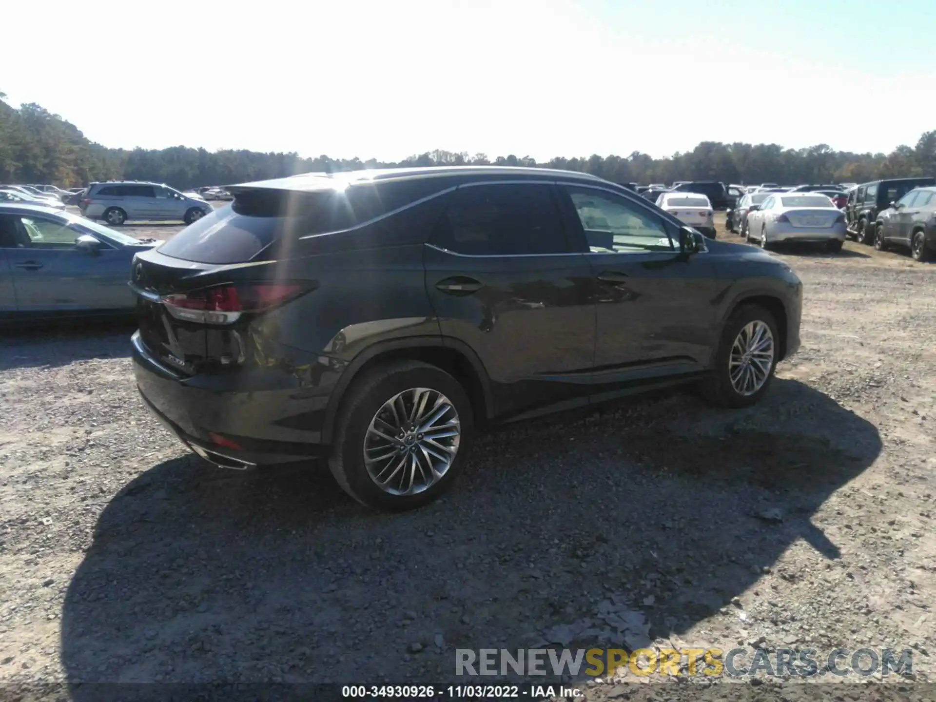 4 Photograph of a damaged car 2T2JZMAA4NC223207 LEXUS RX 2022