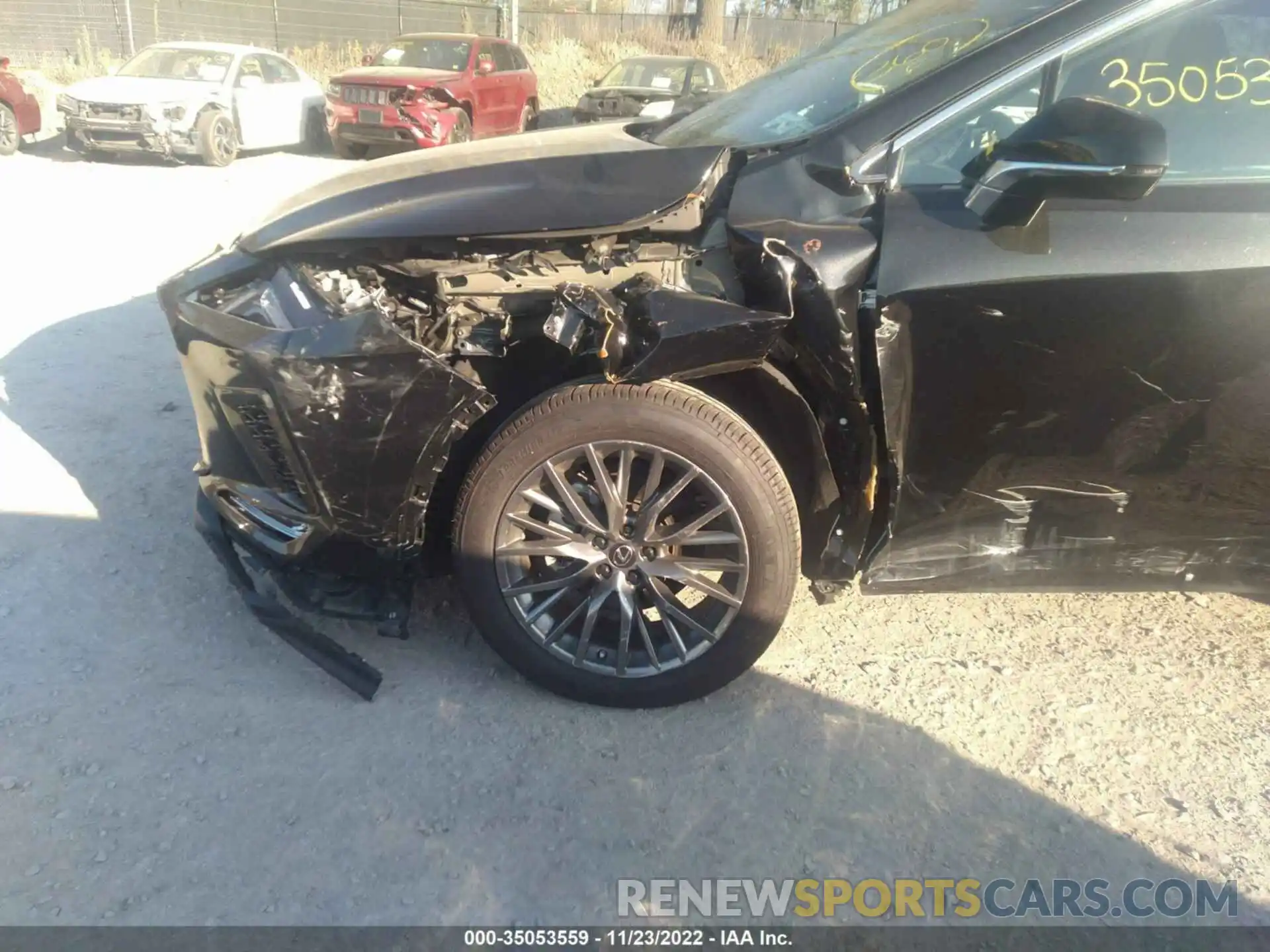 6 Photograph of a damaged car 2T2SZMDA2NC321474 LEXUS RX 2022