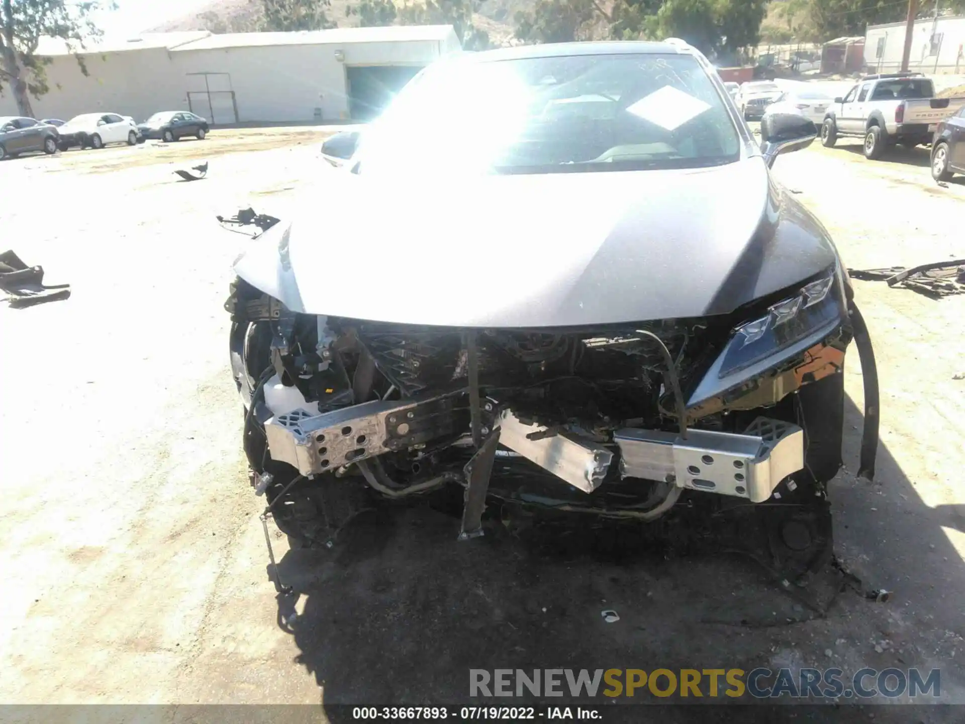 6 Photograph of a damaged car 2T2YZMDA0NC347405 LEXUS RX 2022