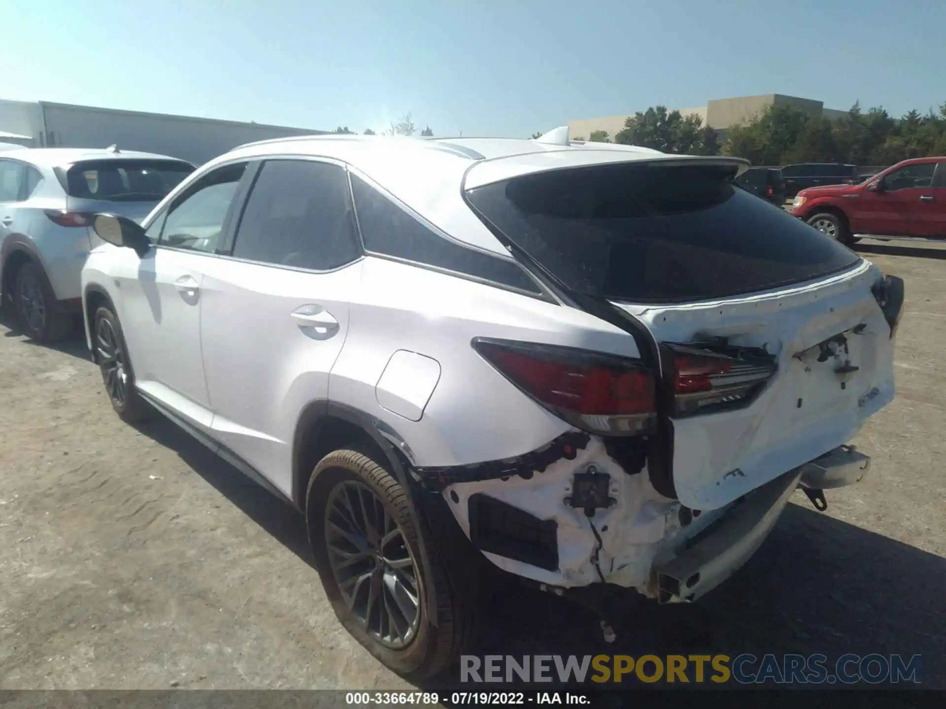 3 Photograph of a damaged car 2T2YZMDA2NC310582 LEXUS RX 2022