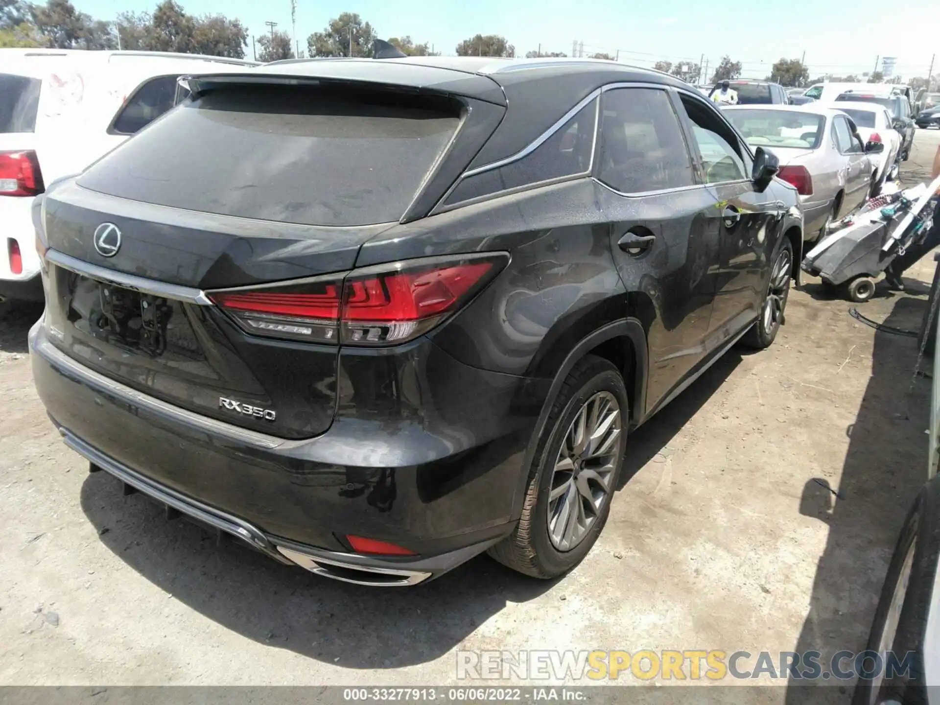 4 Photograph of a damaged car 2T2YZMDA2NC322120 LEXUS RX 2022