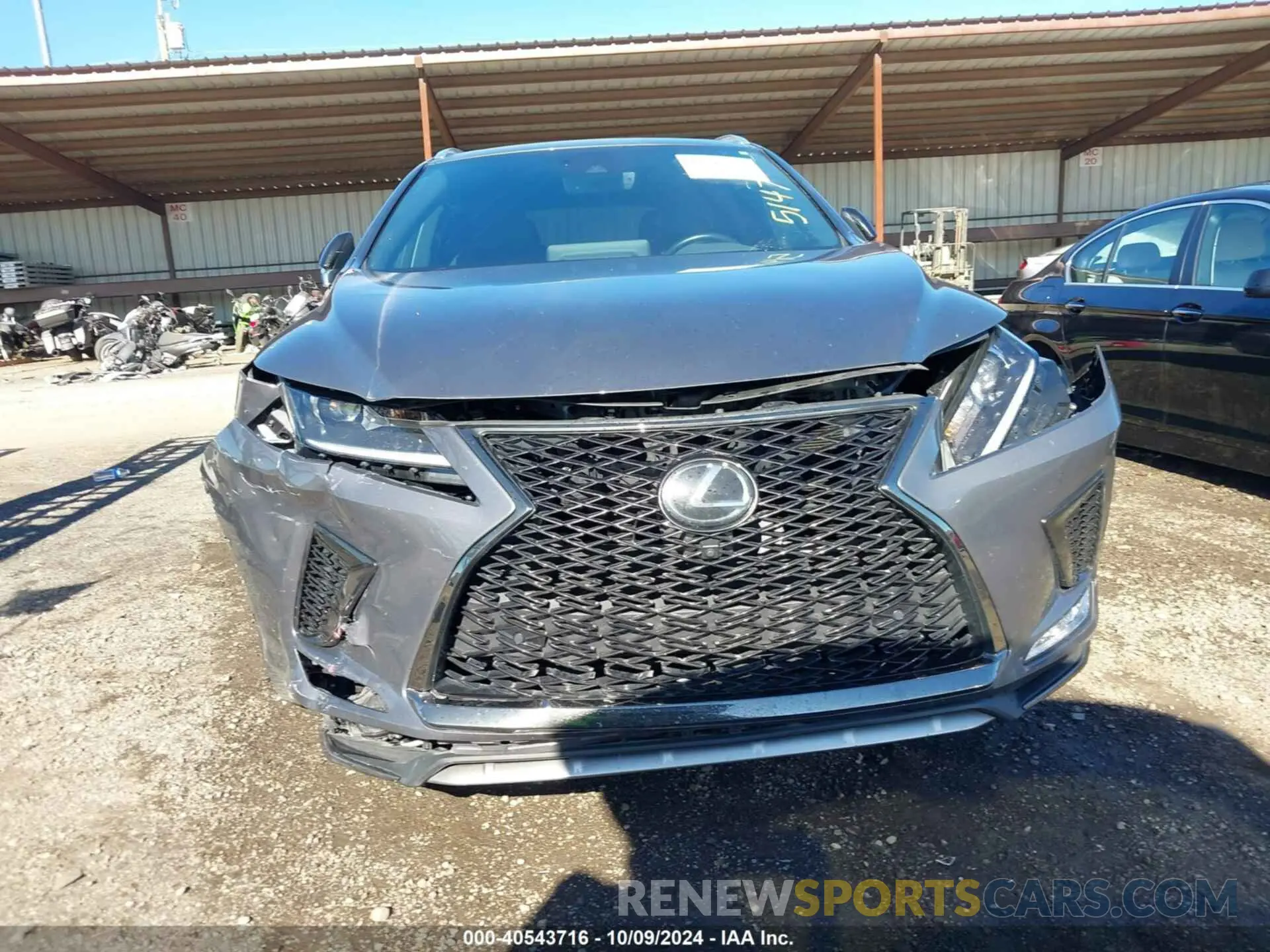 13 Photograph of a damaged car 2T2YZMDA5NC345147 LEXUS RX 2022