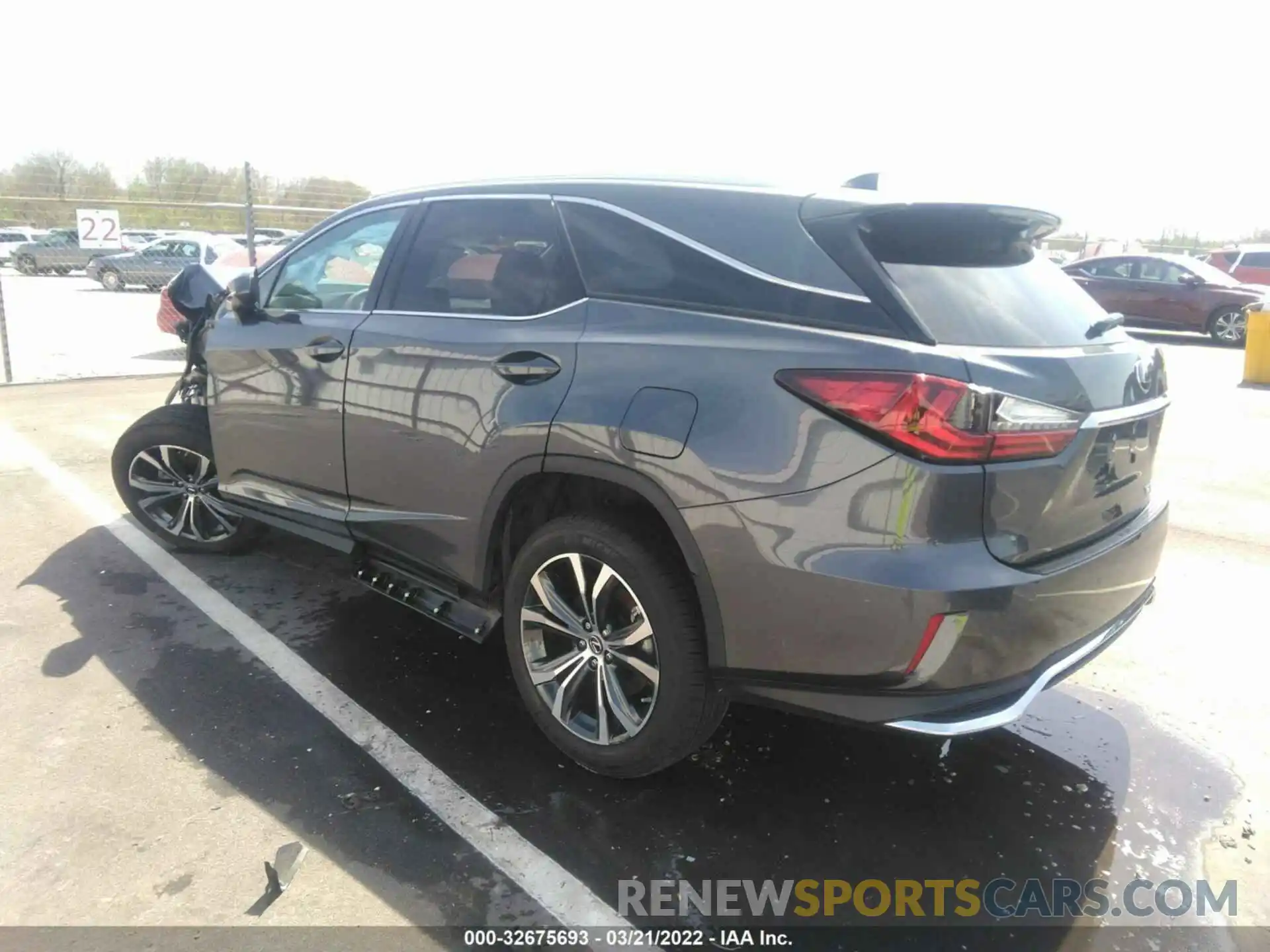 3 Photograph of a damaged car JTJHZKEA0N2023809 LEXUS RX 2022