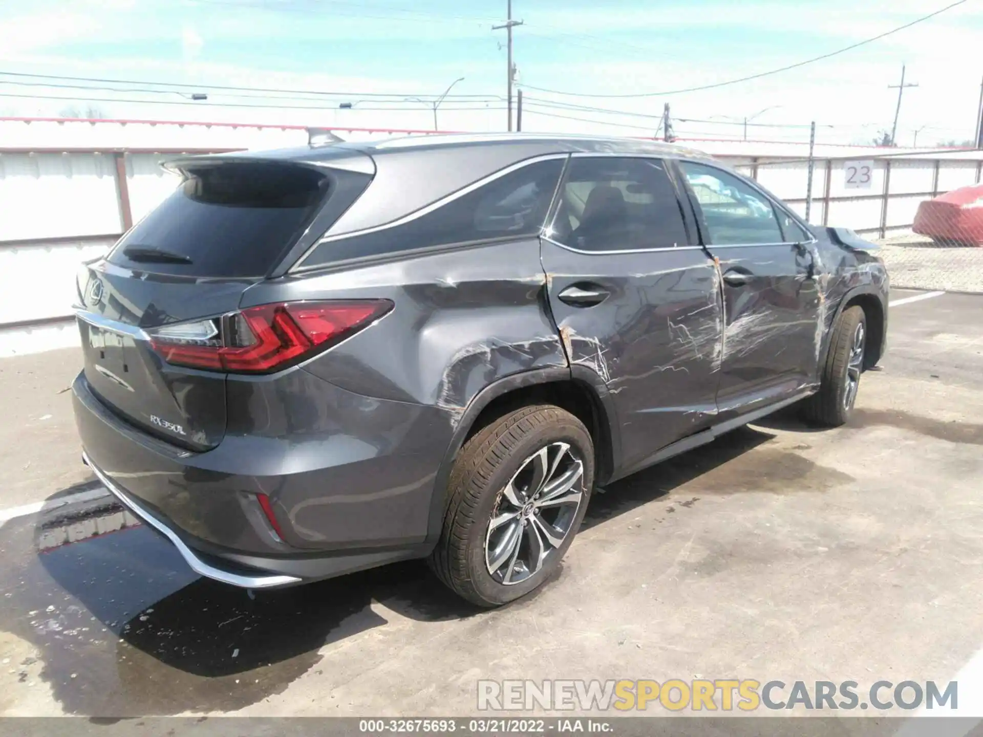 4 Photograph of a damaged car JTJHZKEA0N2023809 LEXUS RX 2022