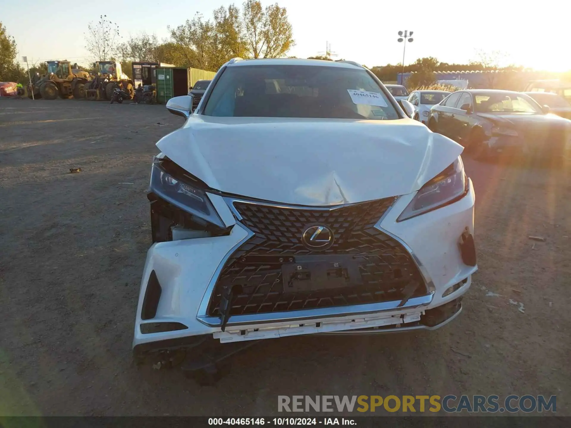 12 Photograph of a damaged car JTJHZKFA7N2040721 LEXUS RX 2022