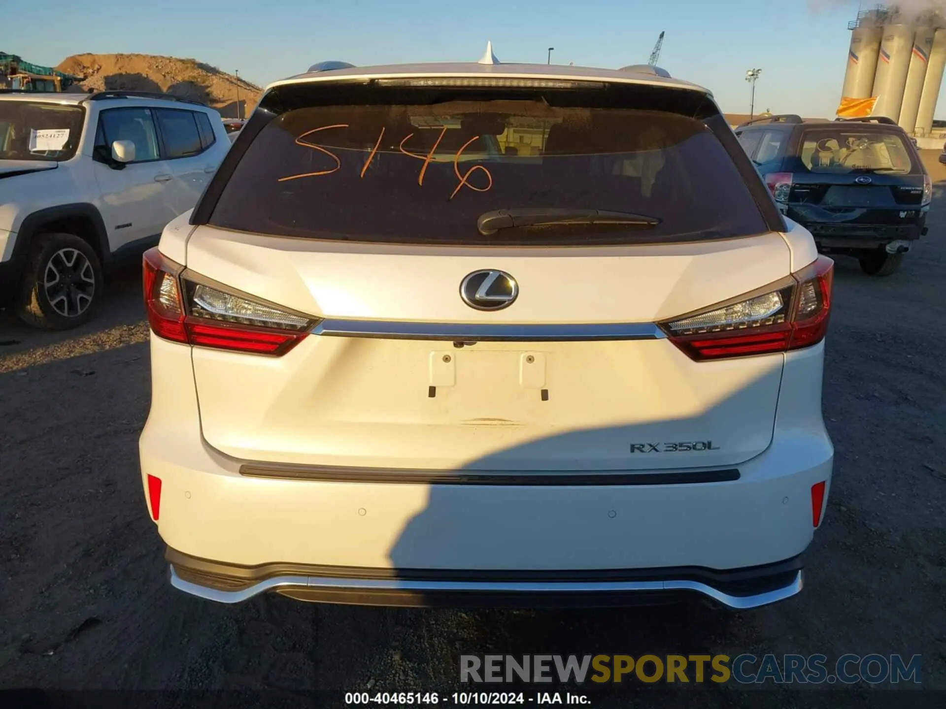 16 Photograph of a damaged car JTJHZKFA7N2040721 LEXUS RX 2022