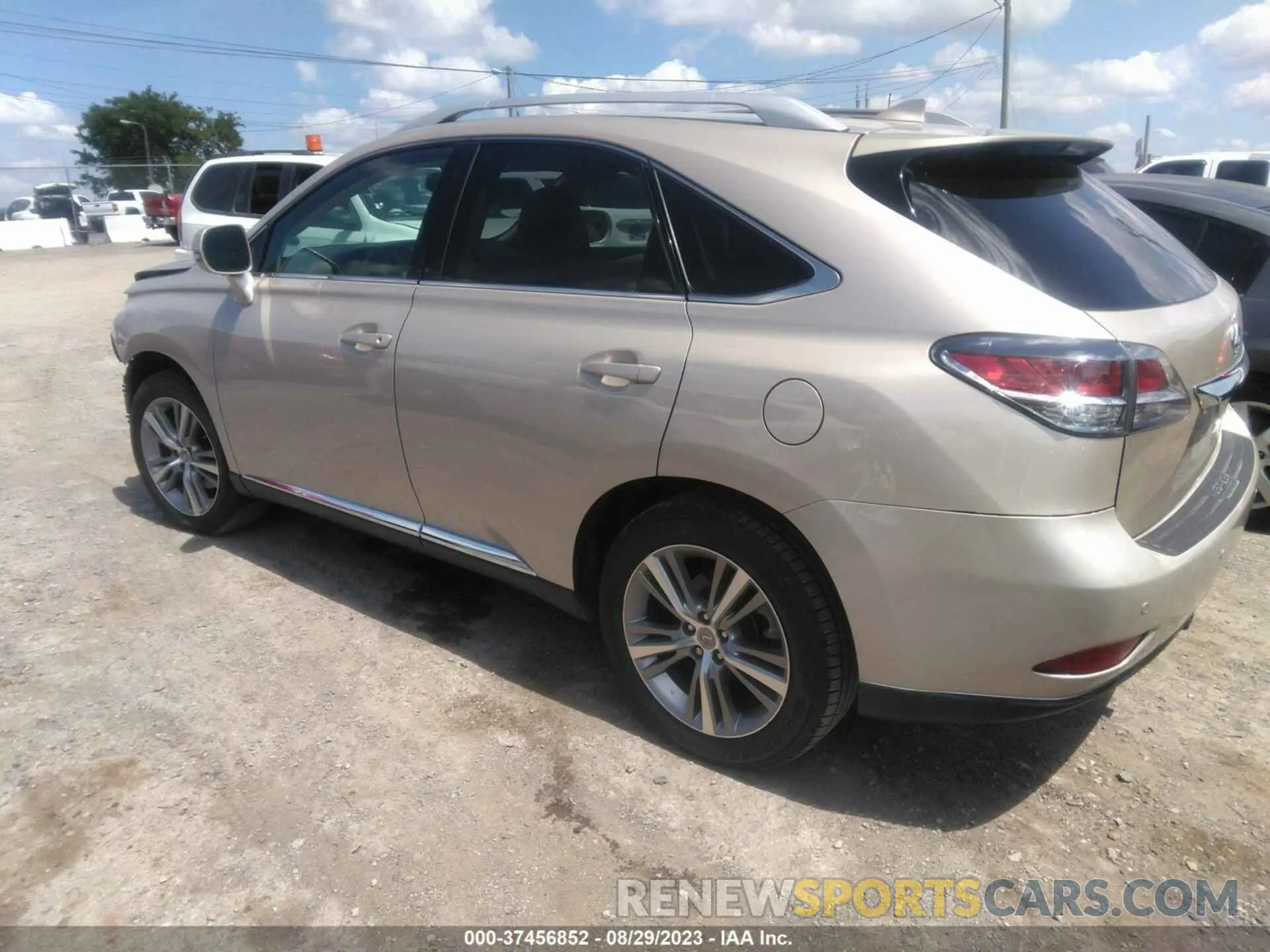 3 Photograph of a damaged car 2T2ZK1BA4FC177187 LEXUS RX 350 2015