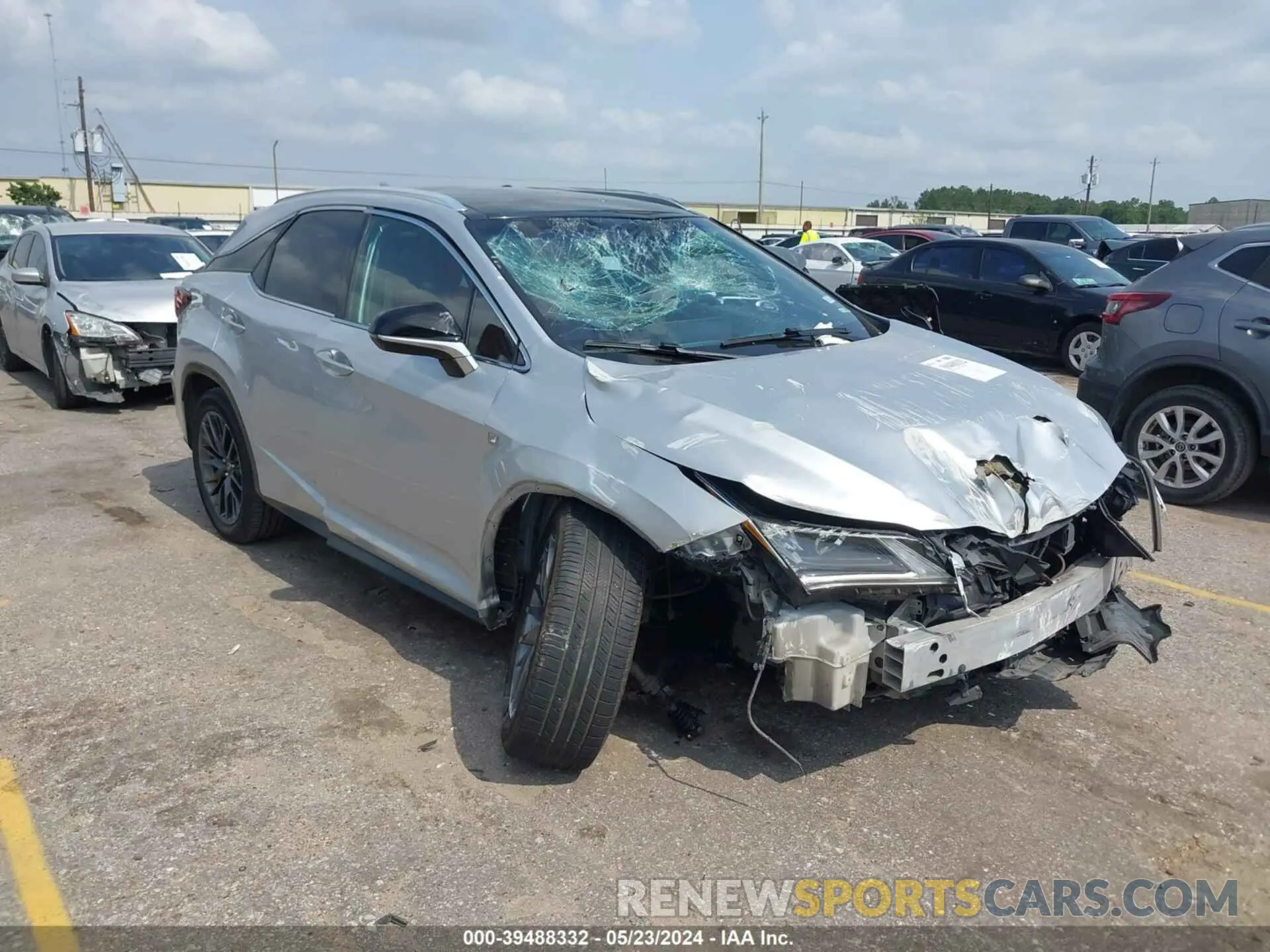 1 Photograph of a damaged car 2T2ZZMCA5HC034683 LEXUS RX 350 2017